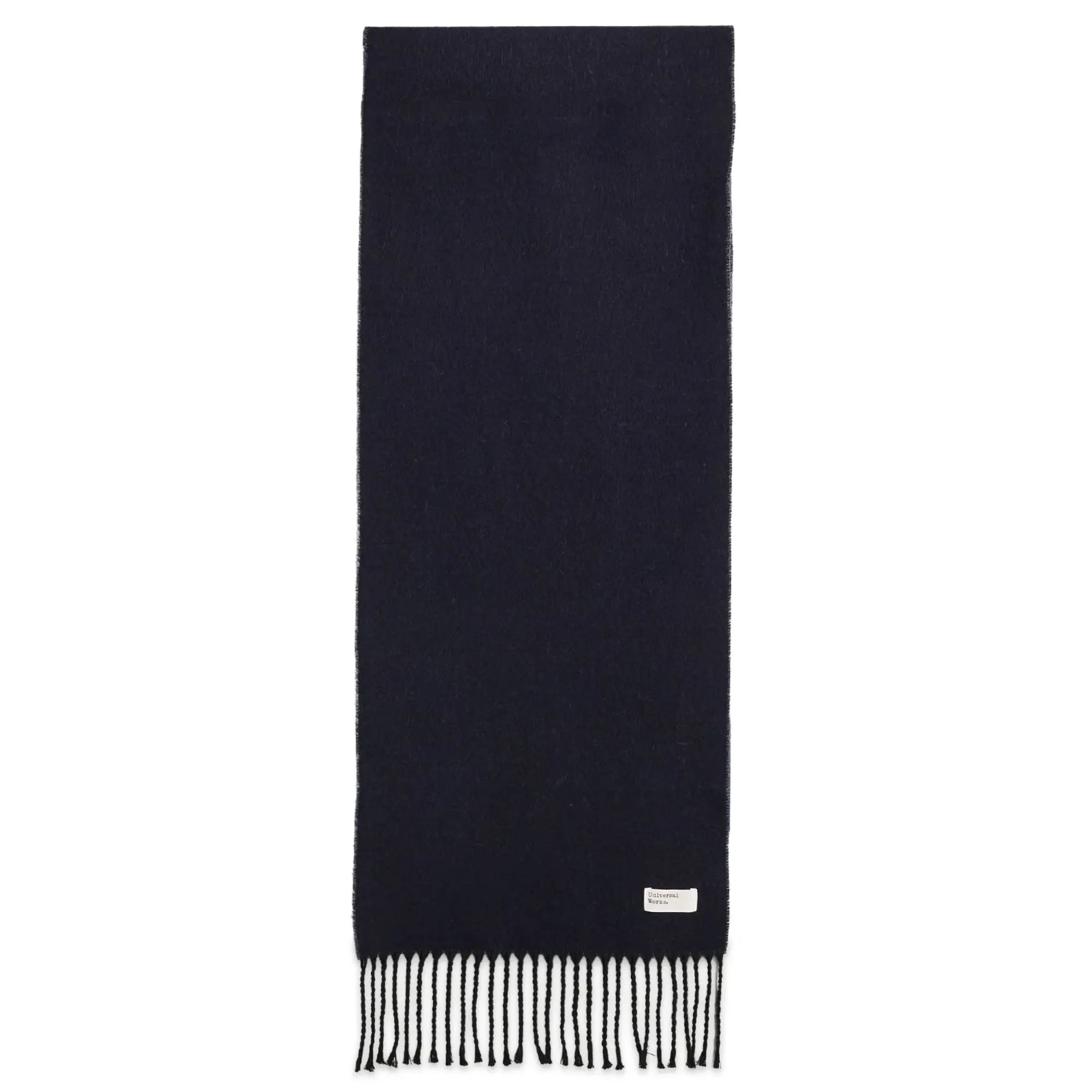 Universal Works Men's Double Sided Scarf Navy/Mid Grey