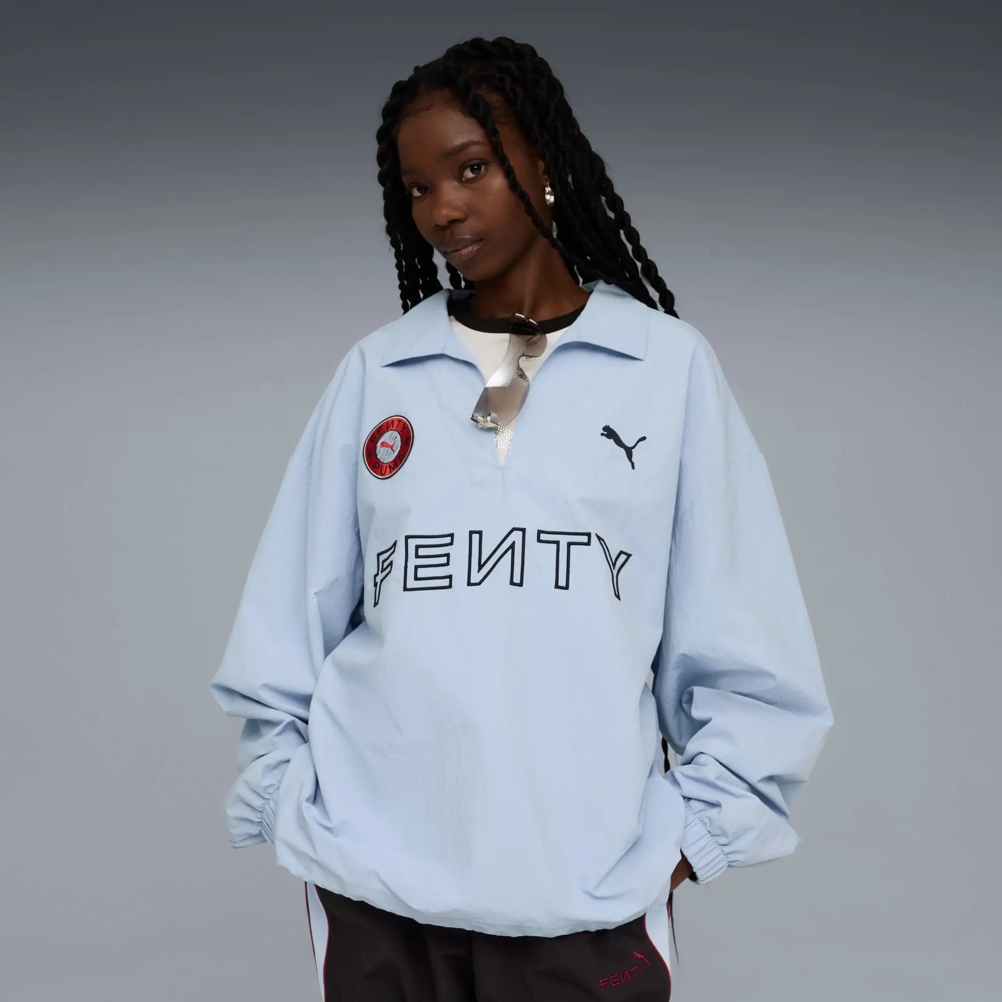 Fenty x PUMA Drill Top Unisex, Haute Tropic, size 3XL