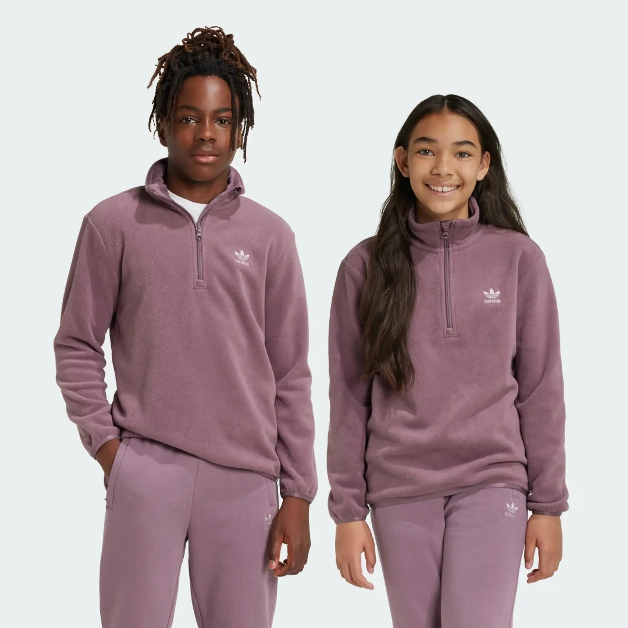 adidas Polar Fleece 1/2 Zip Sweatshirt Kids
