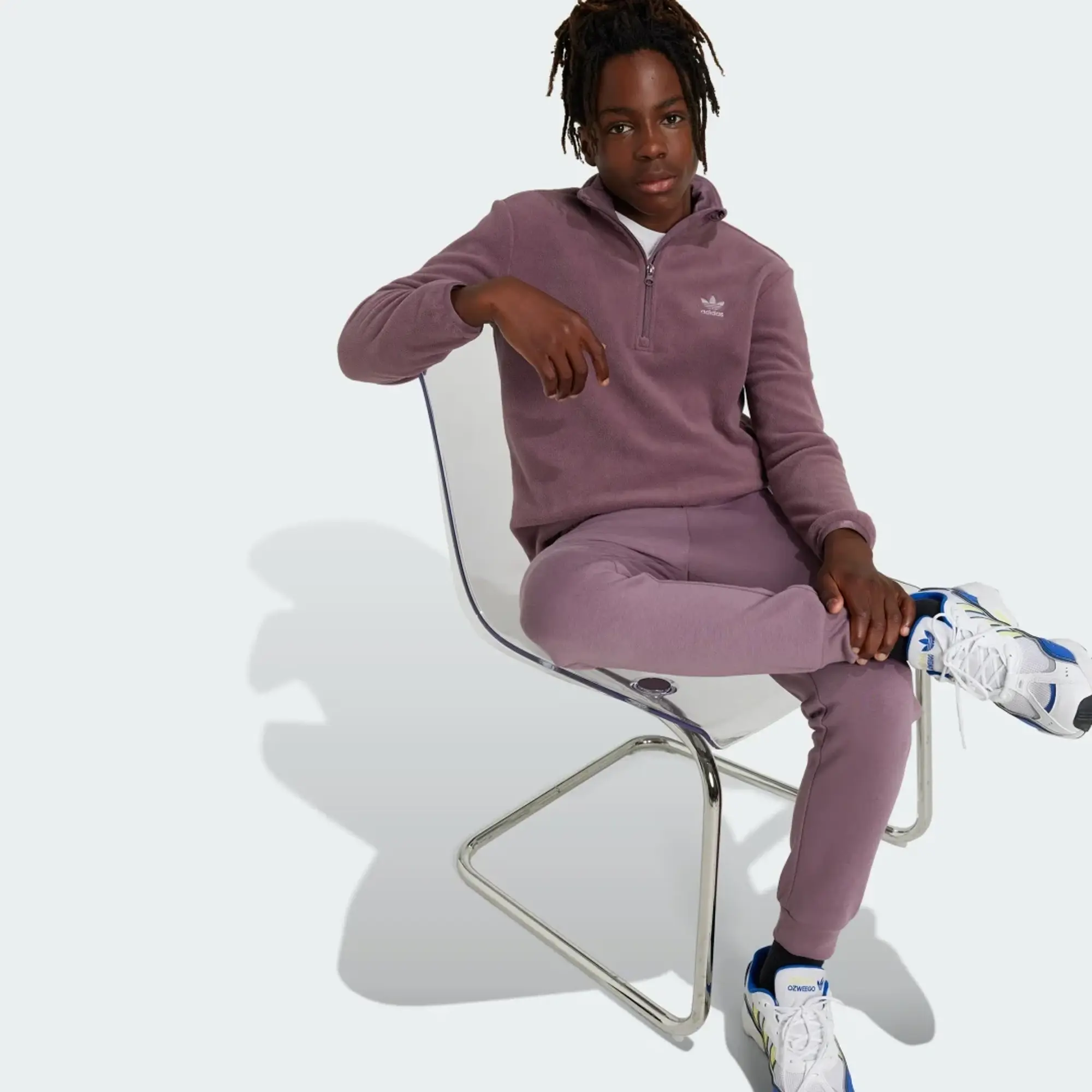adidas Polar Fleece 1/2 Zip Sweatshirt Kids