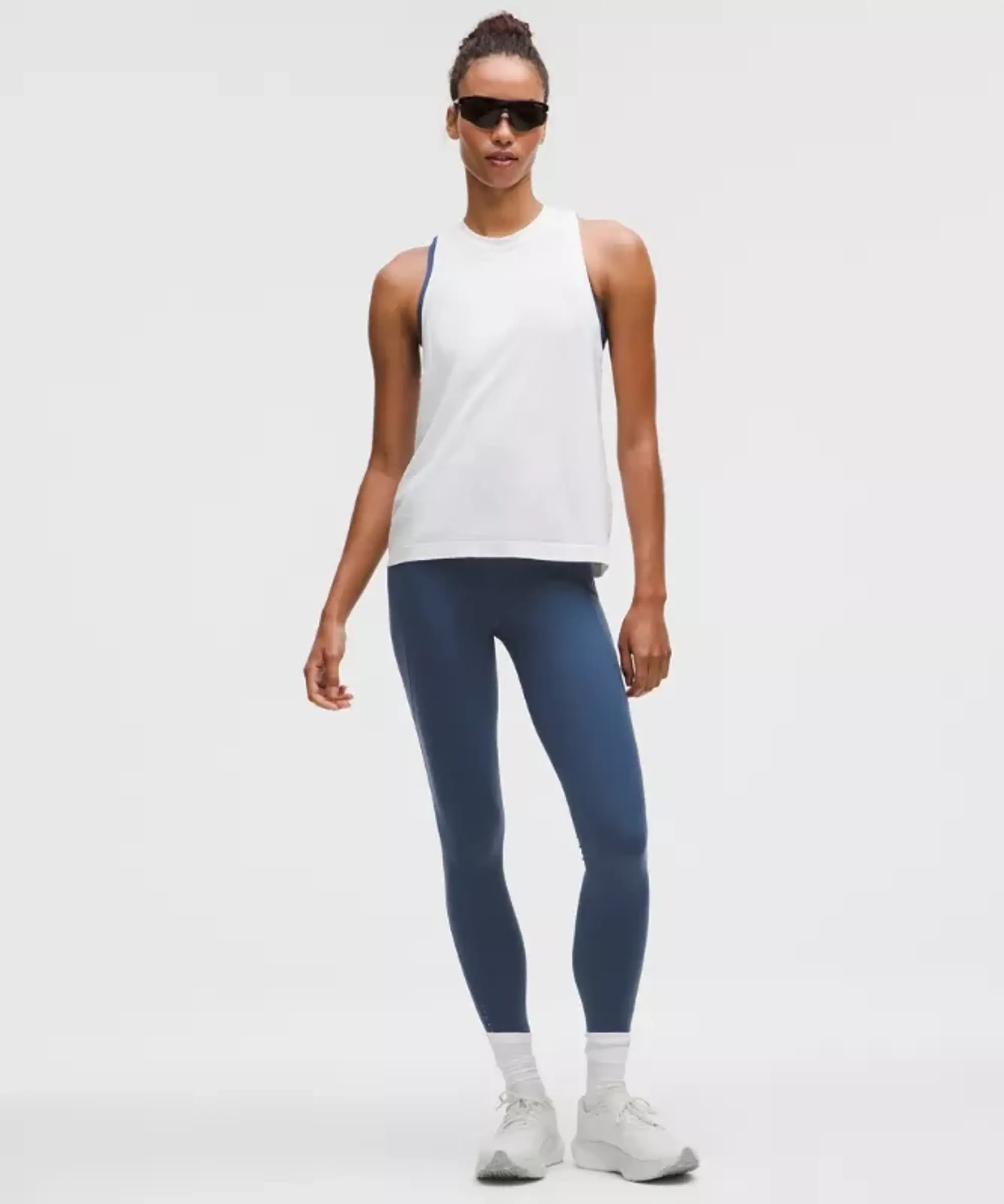 lululemon – Women's Fast and Free High-Rise Tight Leggings 5 Pocket – 28" – Color Blue – Size 0