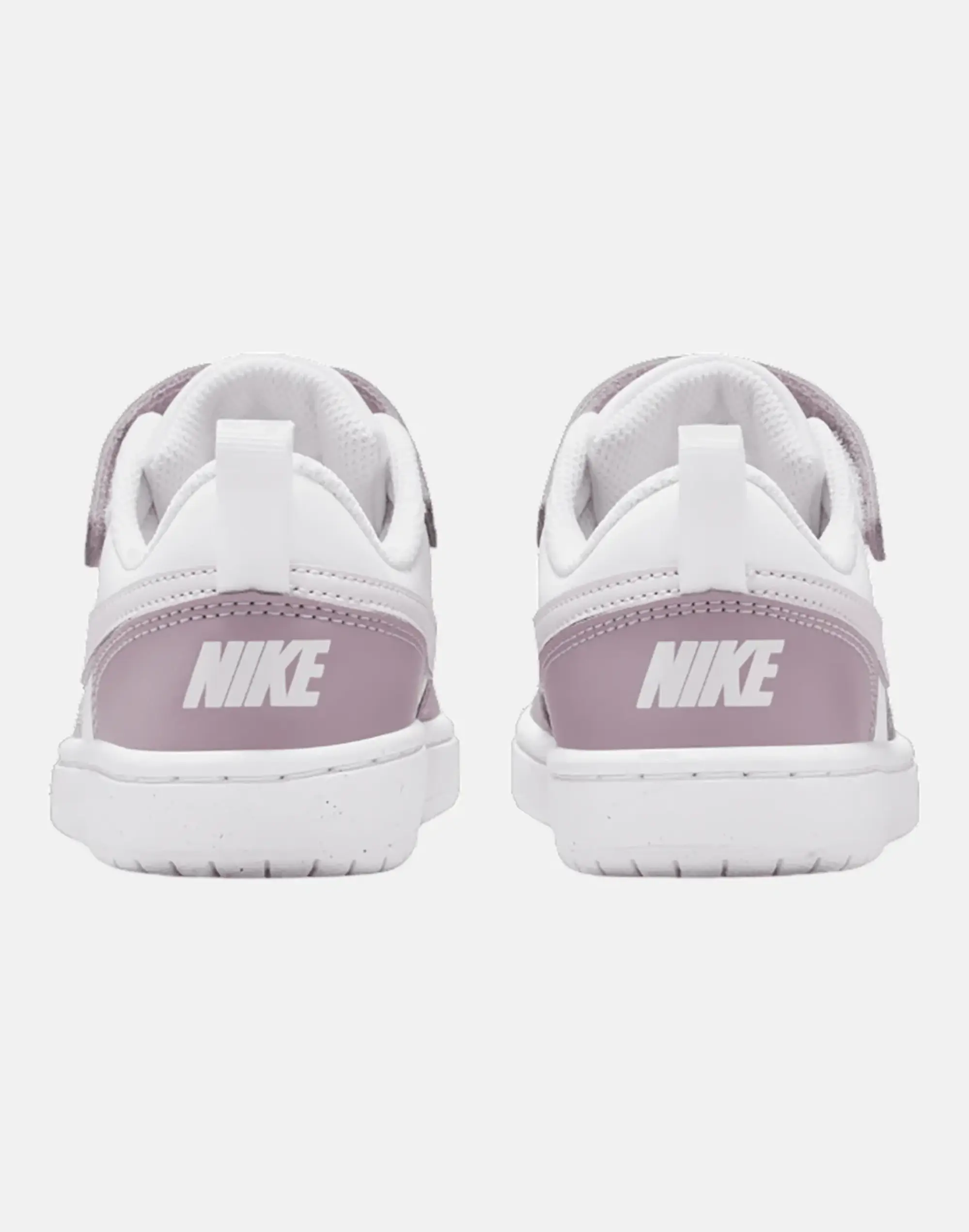 Nike Younger Kids Court Borough Low Recraft Trainers in Pink/White 