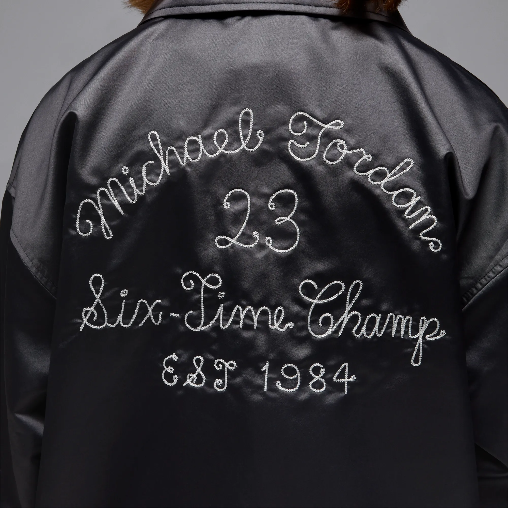 Nike Jordan Women's Coaches' Jacket - Black - Polyester | HJ0087
