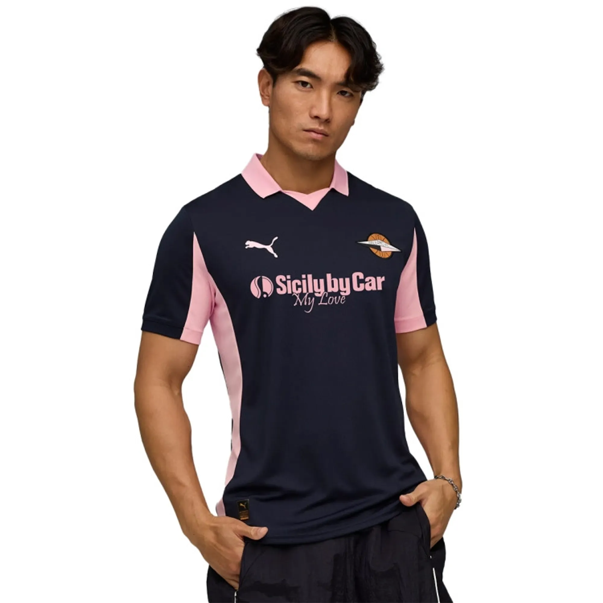PUMA Palermo FC 25/26 Away Jersey Men, Dark Blue
