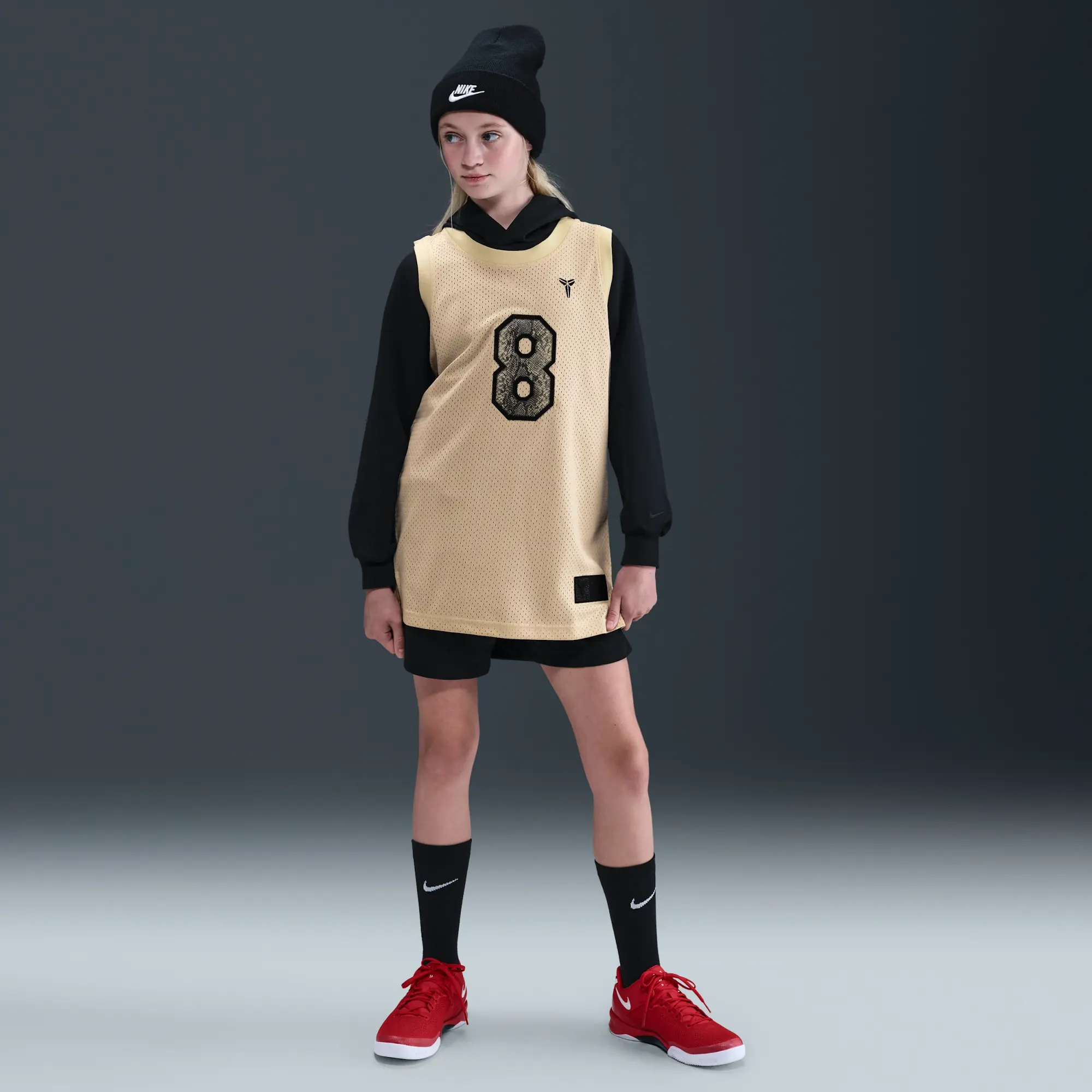 Nike Kobe Older Kids' Basketball Jersey - Brown - Sustainable Materials