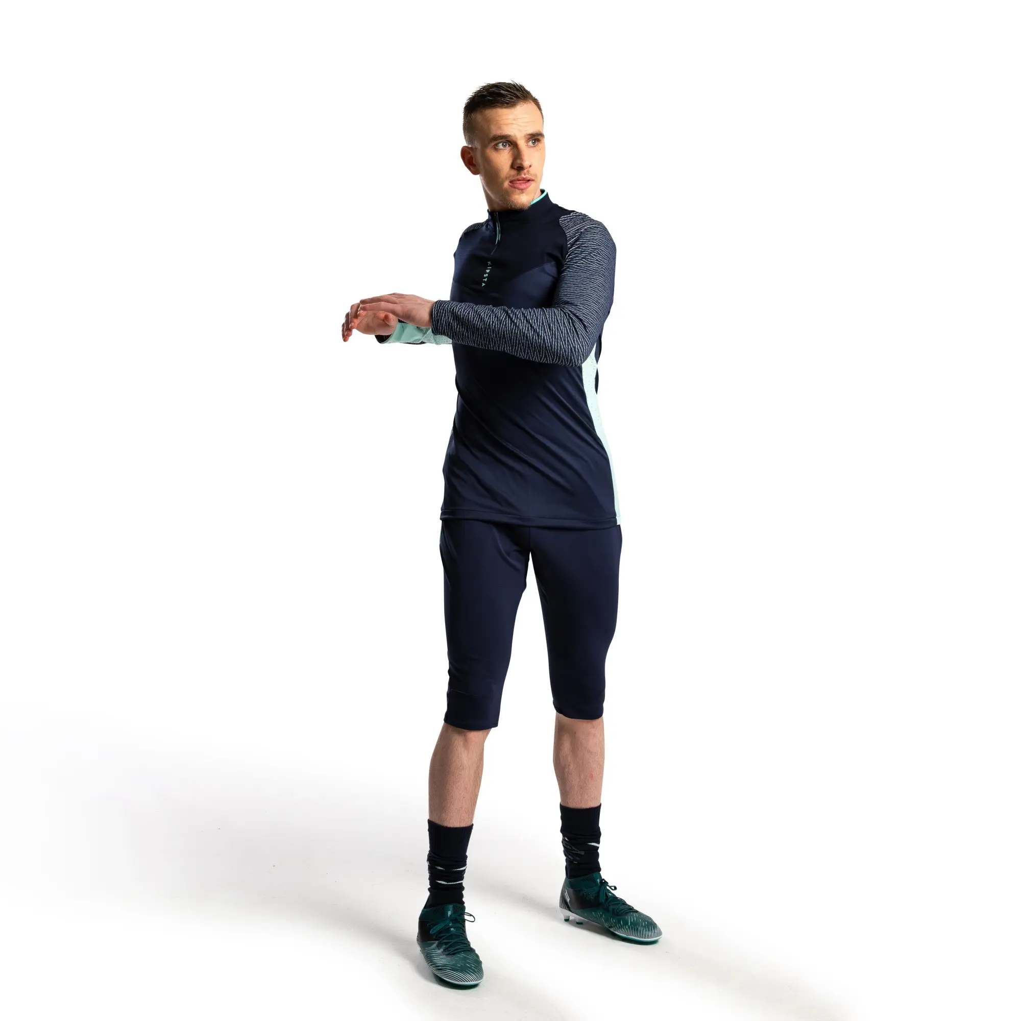Adult Football Sweatshirt Clr - Black