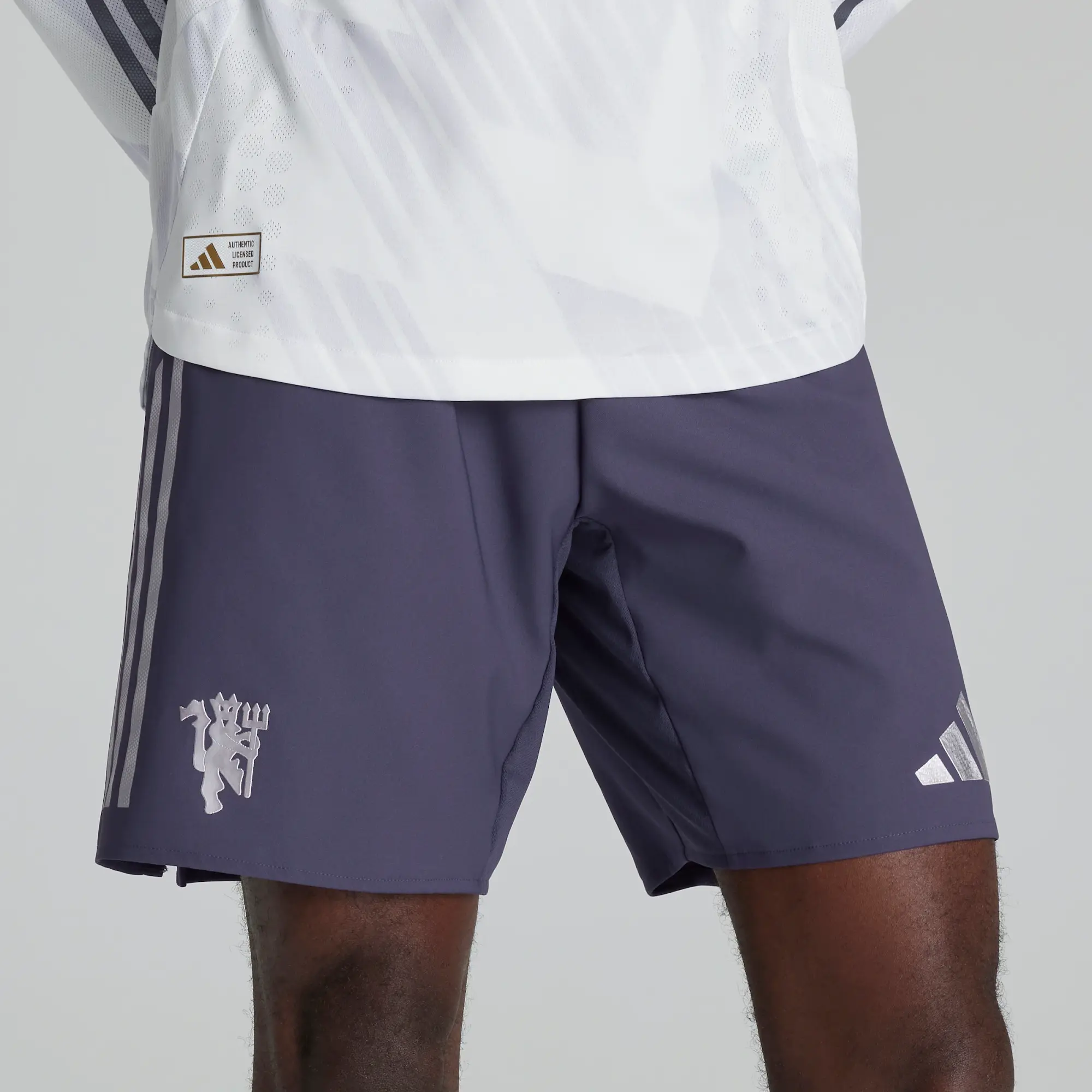 Manchester United 25/26 Adult Away Authentic  Shorts Purple
