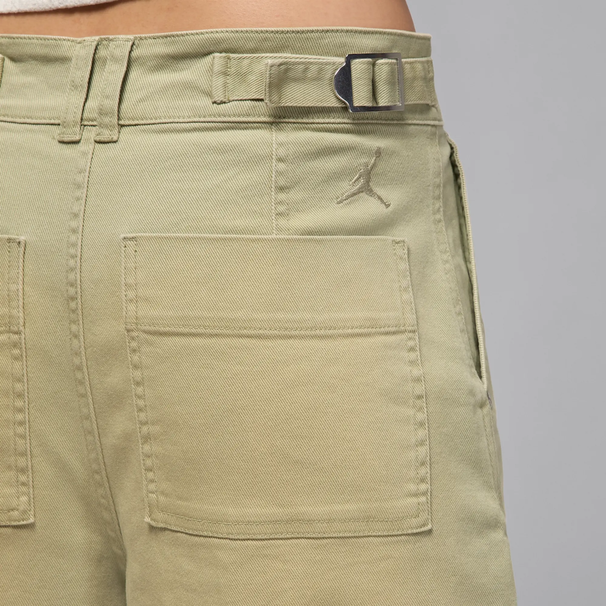 Nike Jordan Flight Women's '91 Wide-Leg Baggy Trousers - Brown