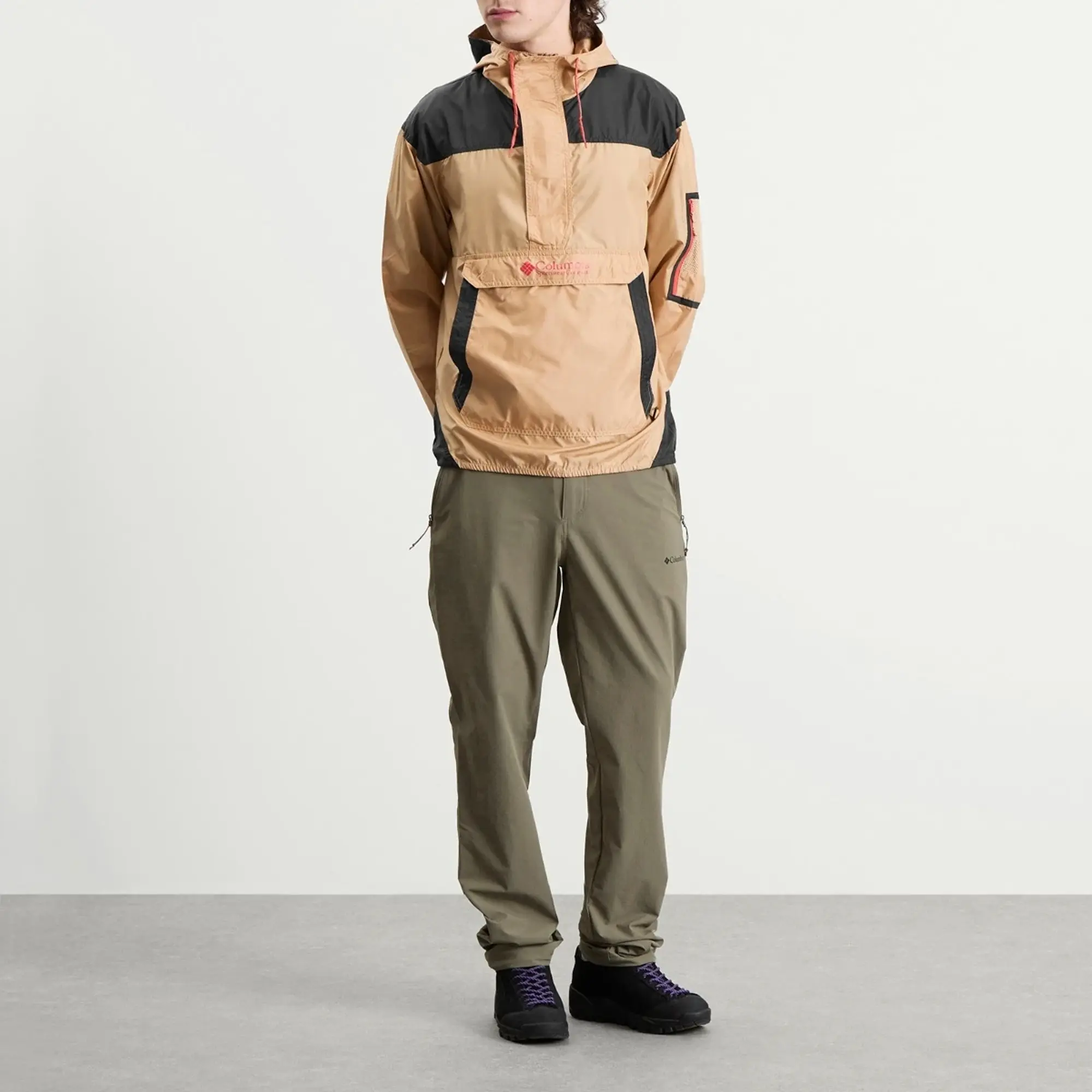 Columbia Men's Challenger™ II Windbreaker Canoe/Black
