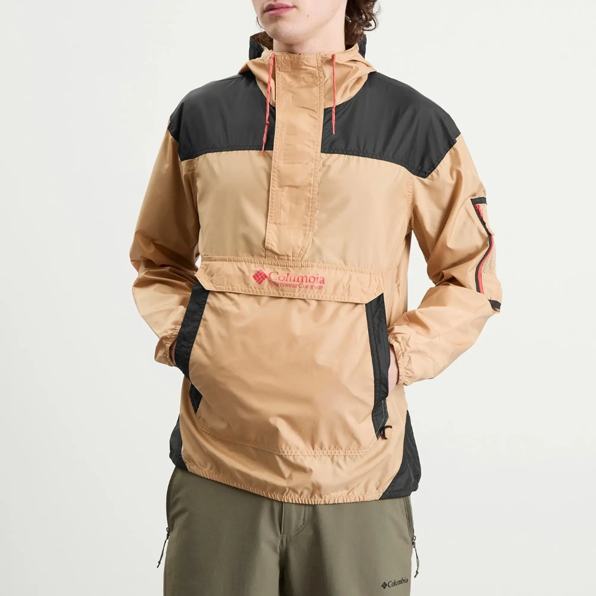 Columbia Men's Challenger™ II Windbreaker Canoe/Black
