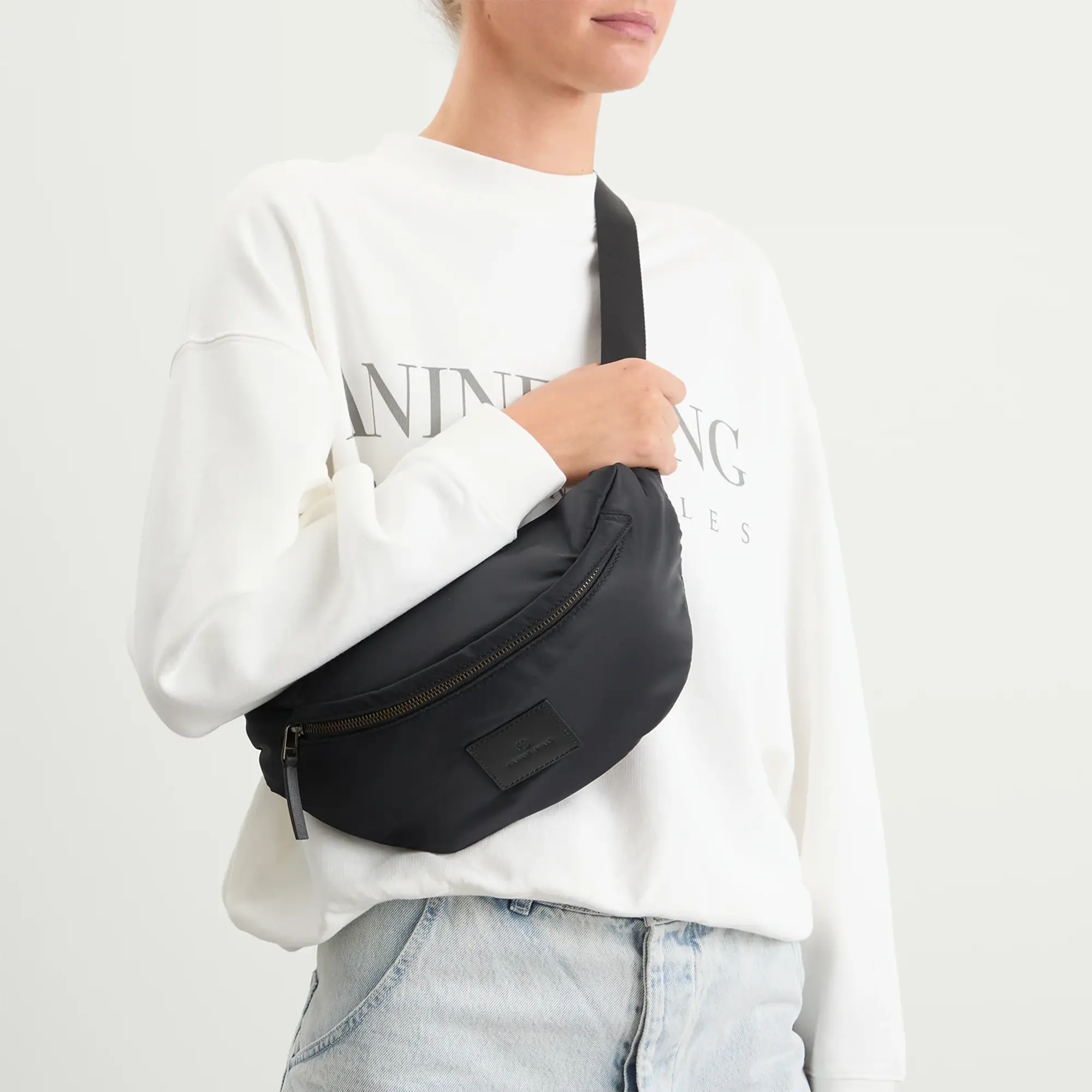 Anine Bing Women's Leon Waist Bag Black