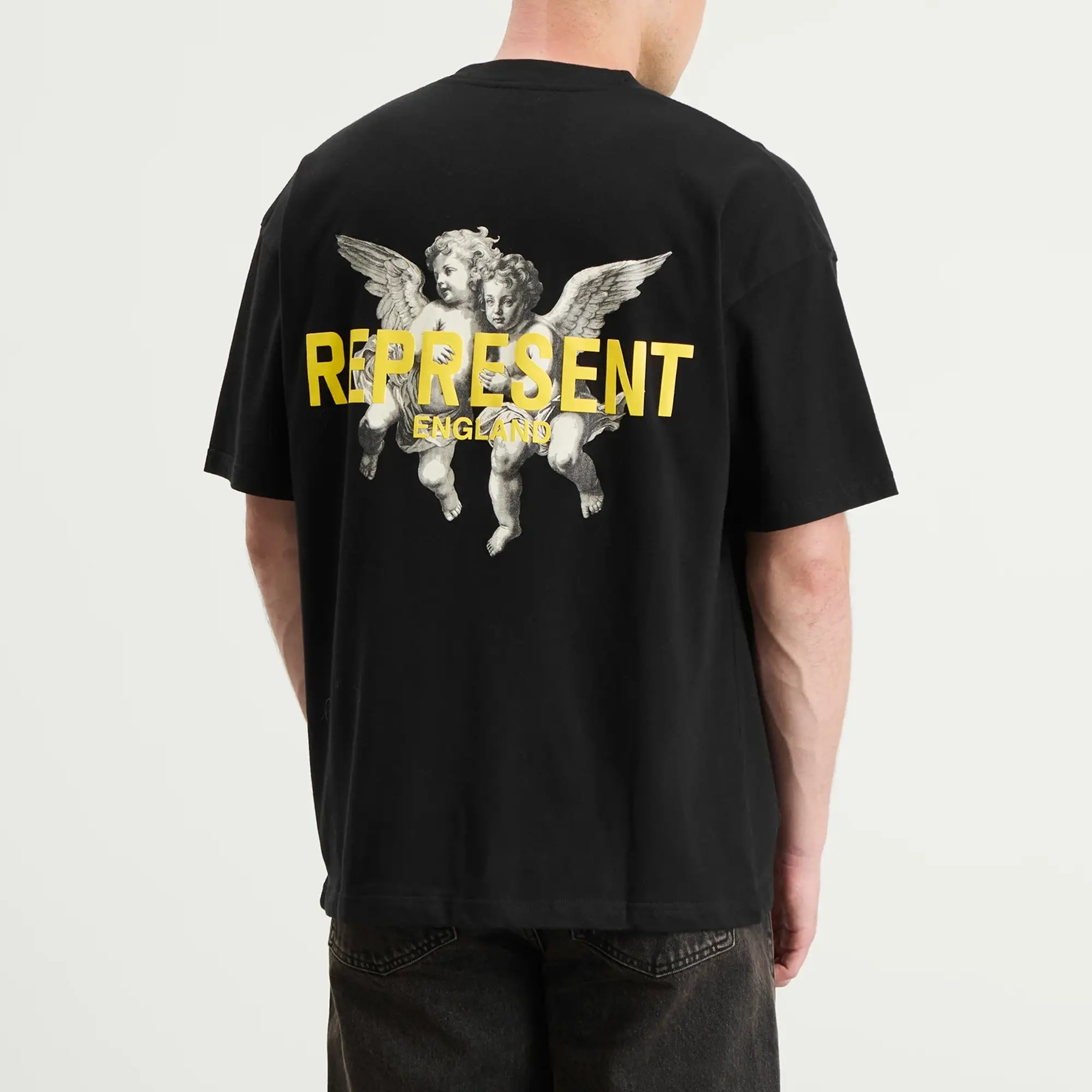Represent Men's Legacy Cherubs T-Shirt Jet Black