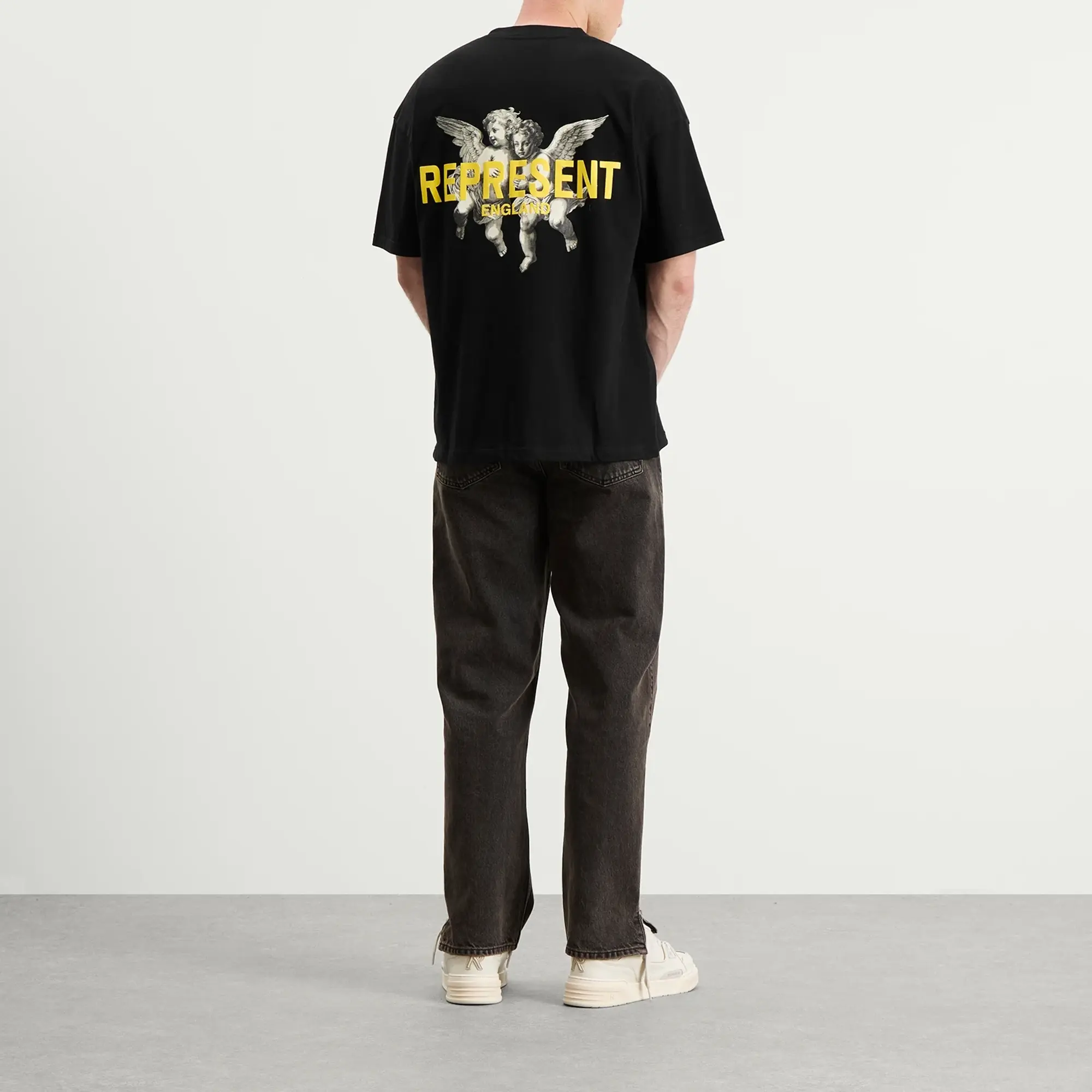 Represent Men's Legacy Cherubs T-Shirt Jet Black