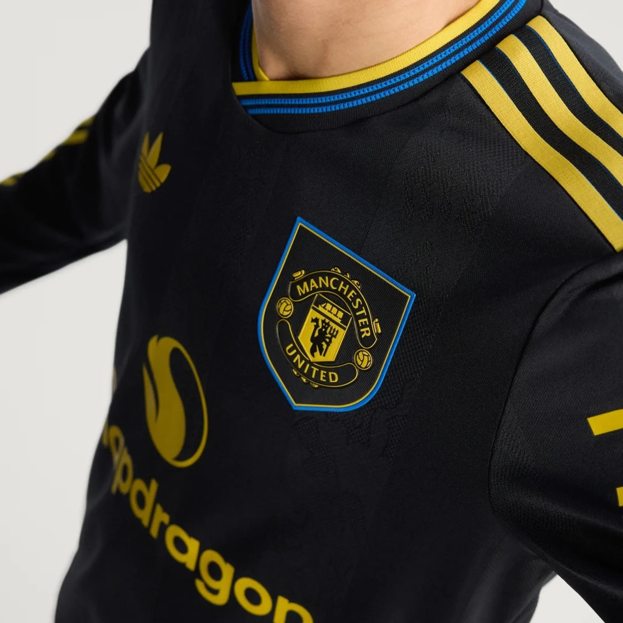 adidas Manchester United 25/26 Long Sleeve Third Authentic Jersey