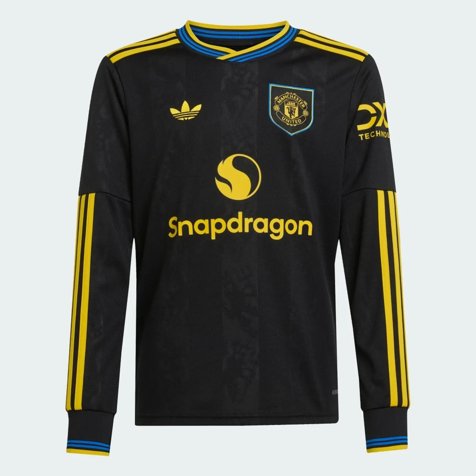 adidas Manchester United 25/26 Long Sleeve Third Jersey Kids