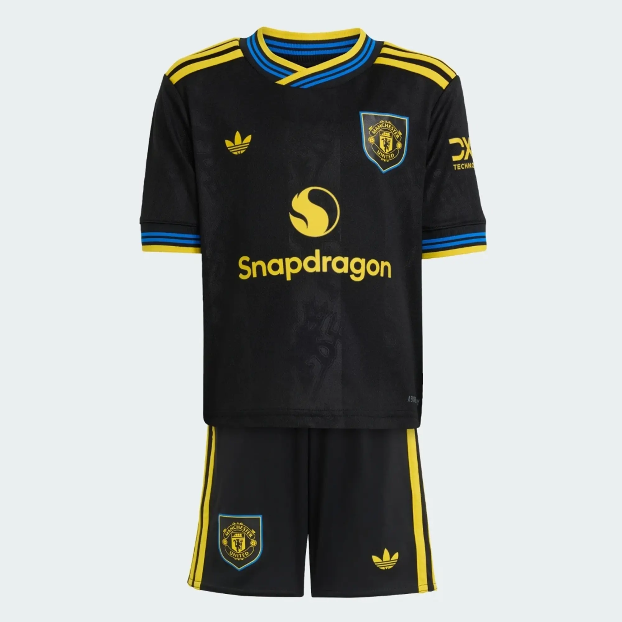 adidas Manchester United 25/26 Third Mini Kit Kids