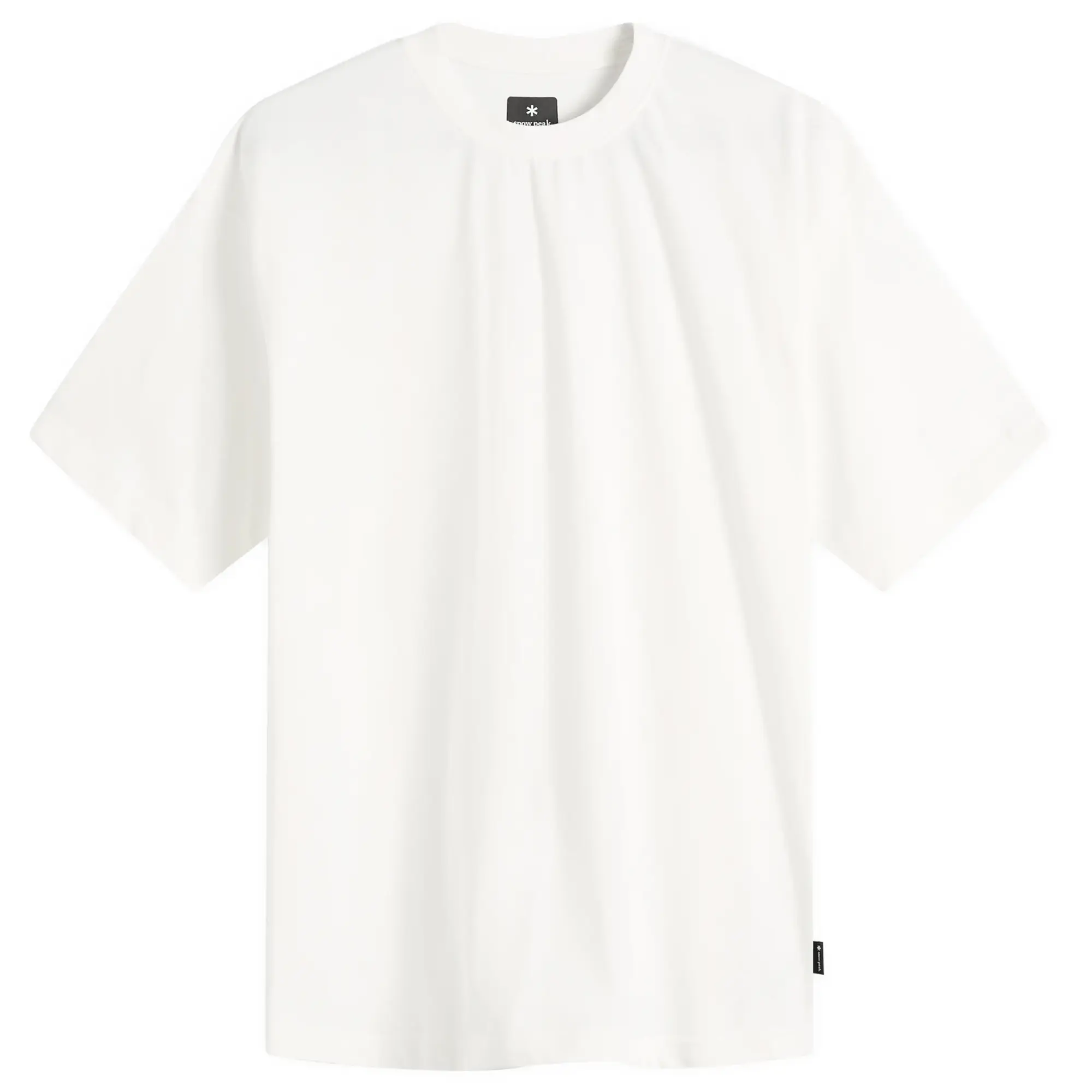 Snow Peak Men's Back Printed Logo T-Shirt Off White