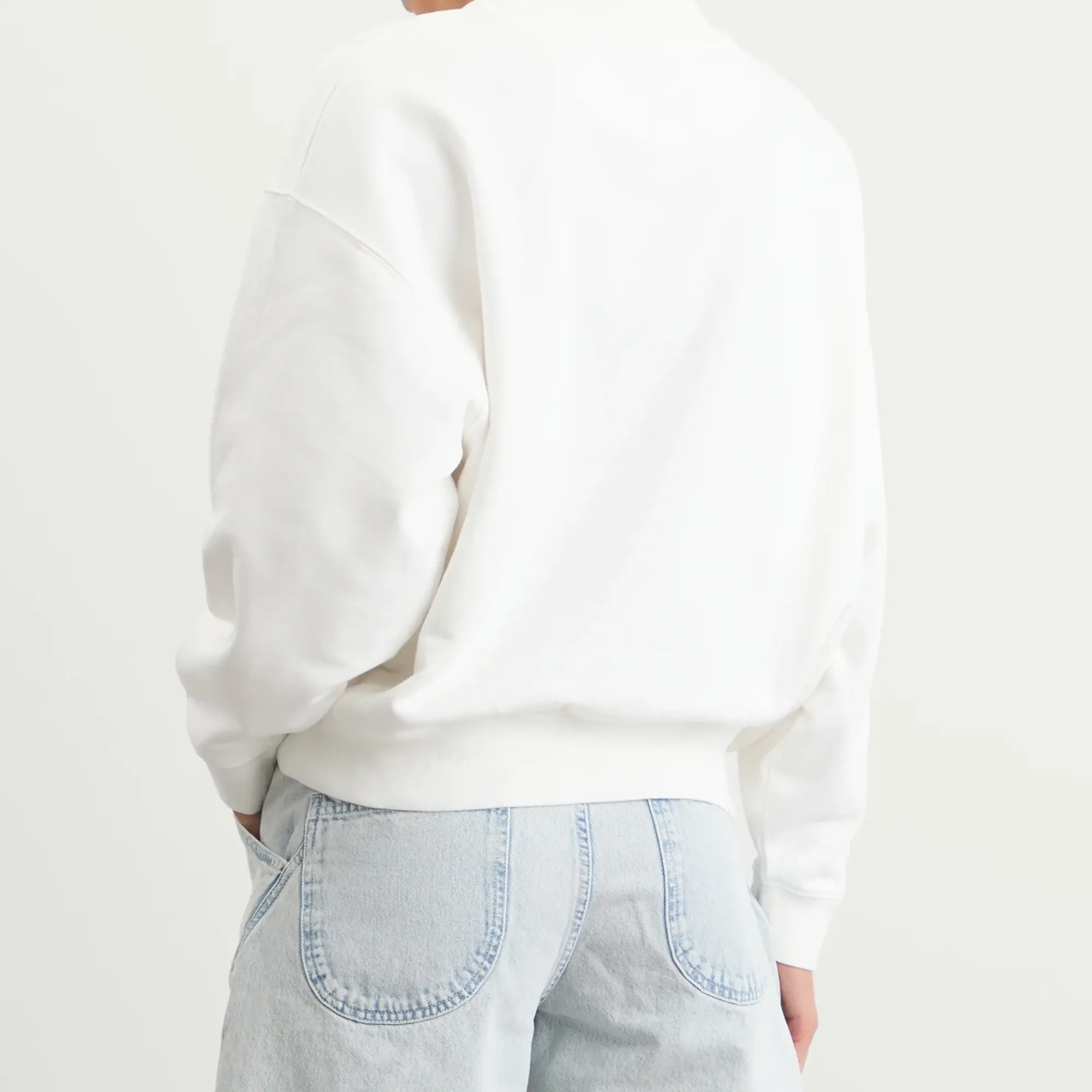 Anine Bing Women's Jaci Los Angeles Sweatshirt Ivory