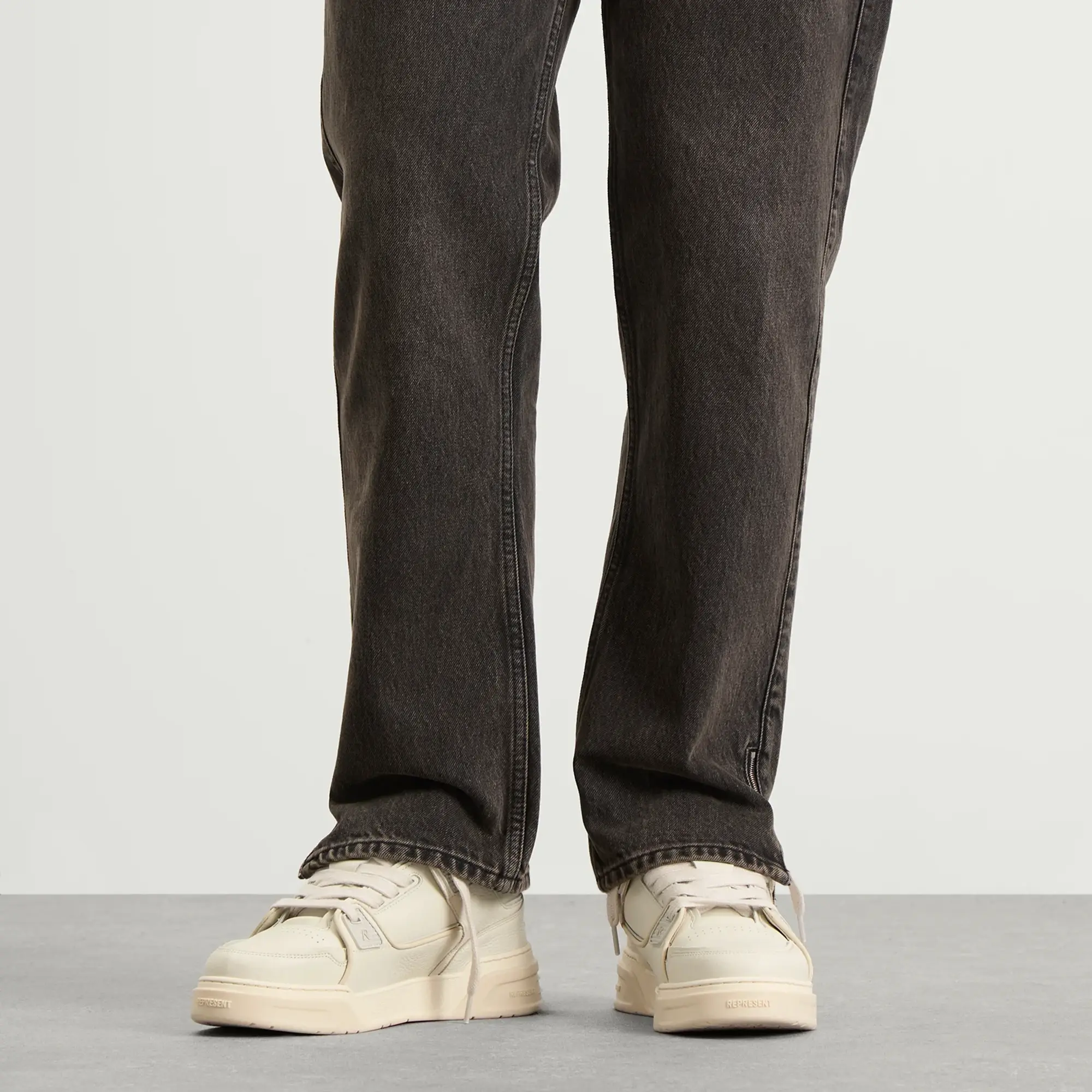 Represent Men's Studio Sneaker Vintage White