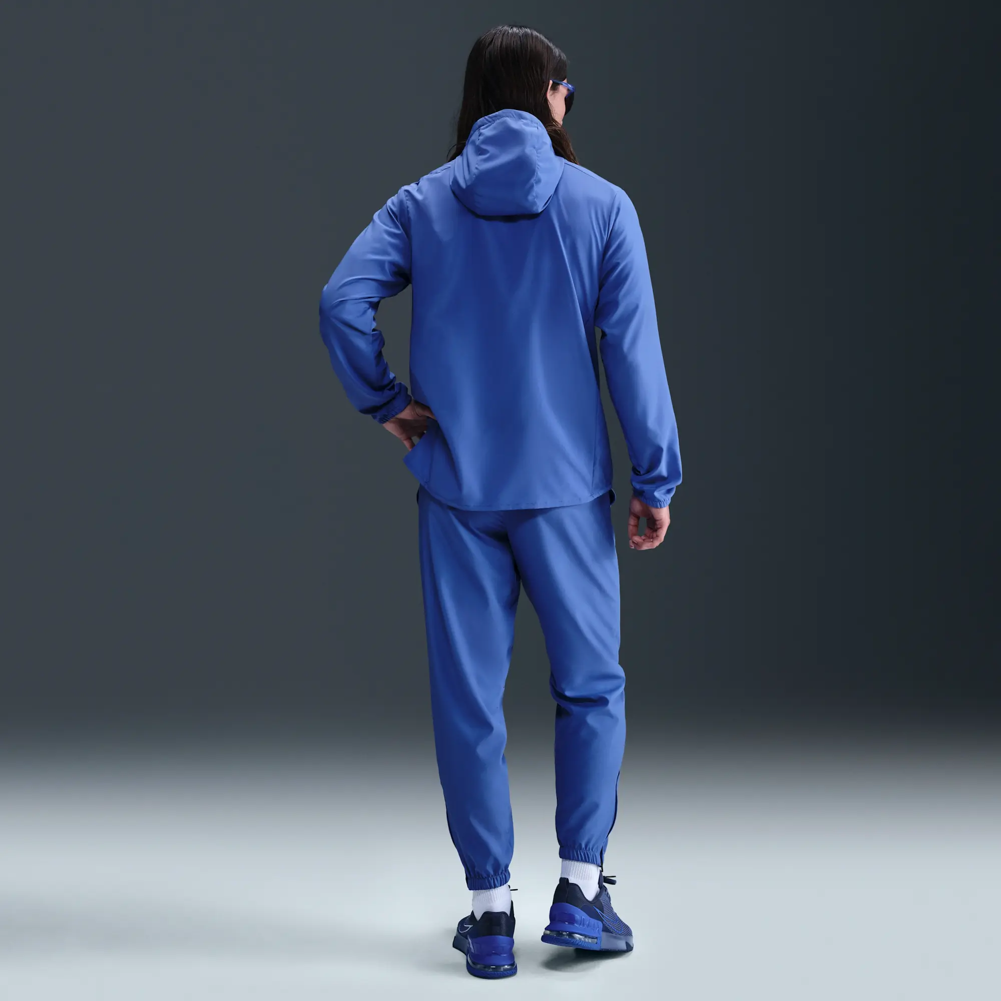 Men's Nike Form Tapered Pant in Blue/Black 