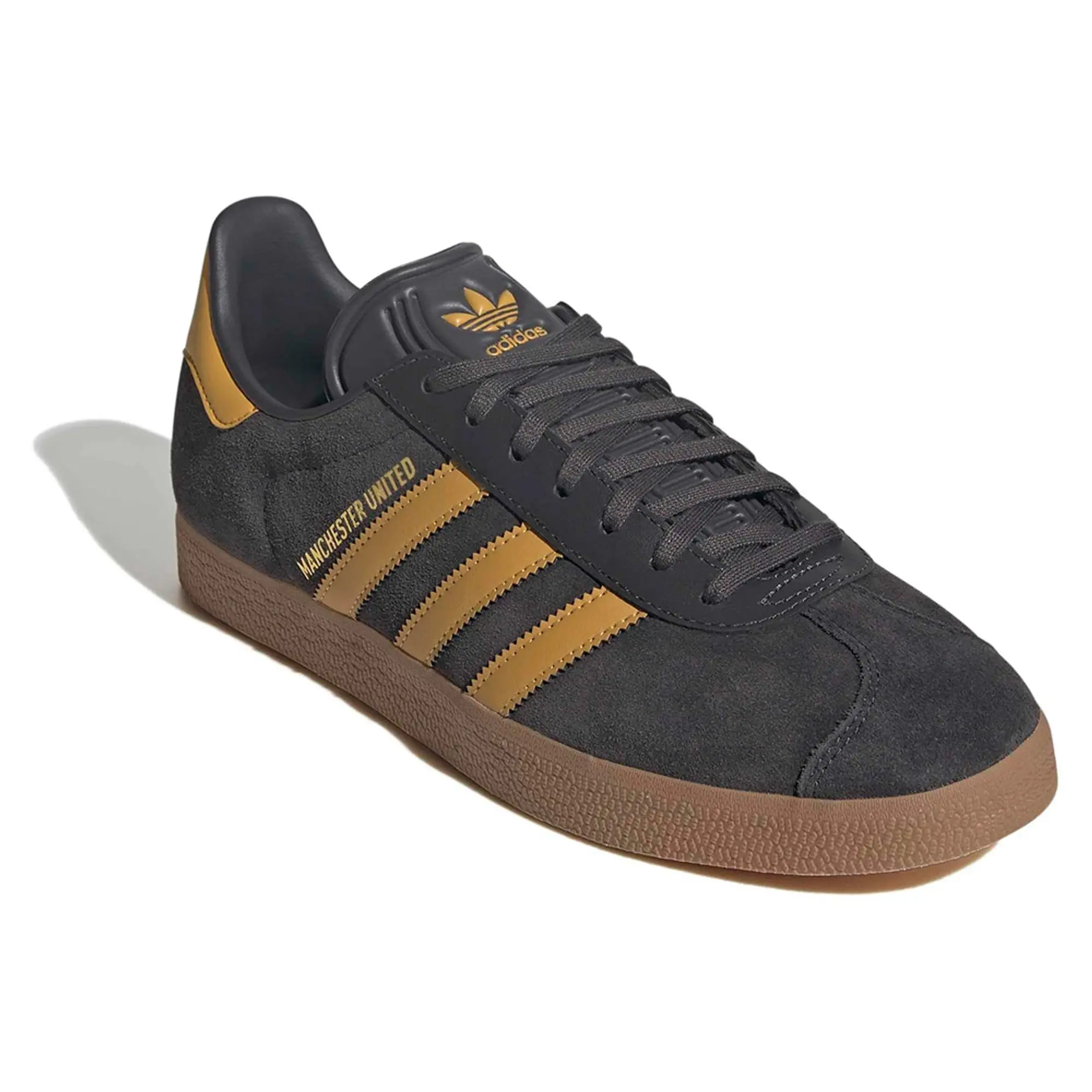 Adidas Gazelle  - Utility Black / Preloved Yellow / Gum 4