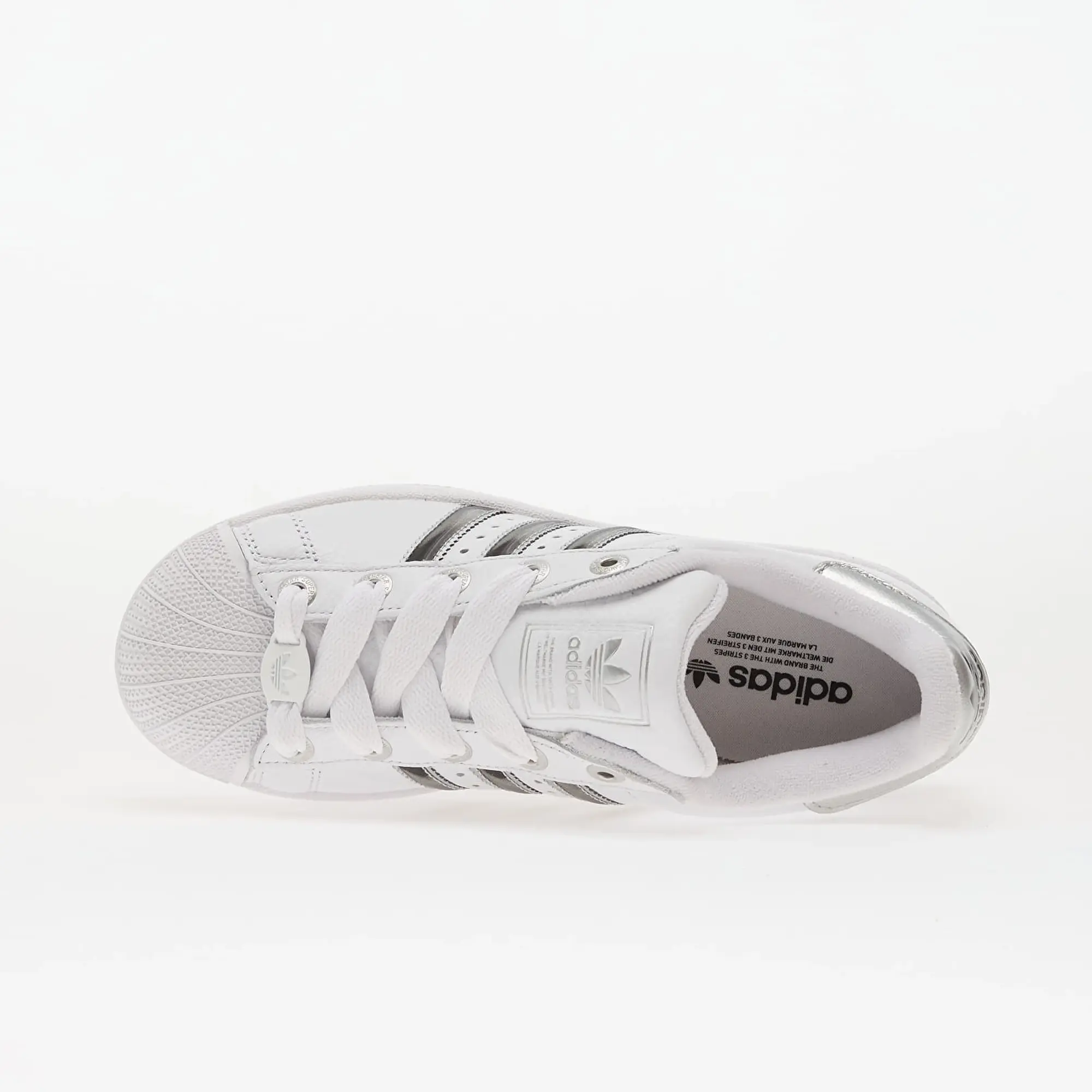 Sneakers Adidas Superstar Ii W Ftw White/ Metallic Silver/ Core Black Eur 35 1/2