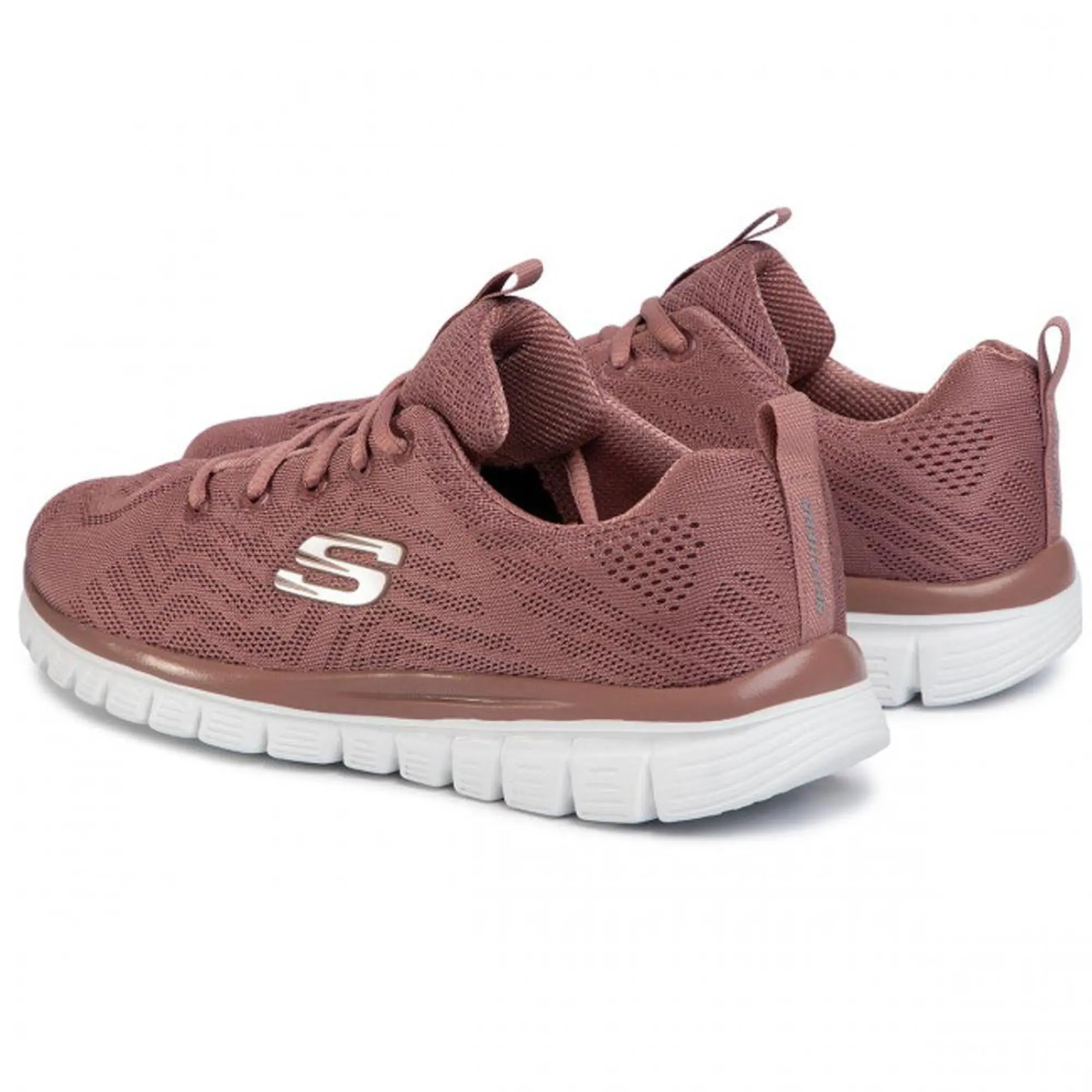 Skechers Women's Graceful - Get Connected Sneaker in Mauve