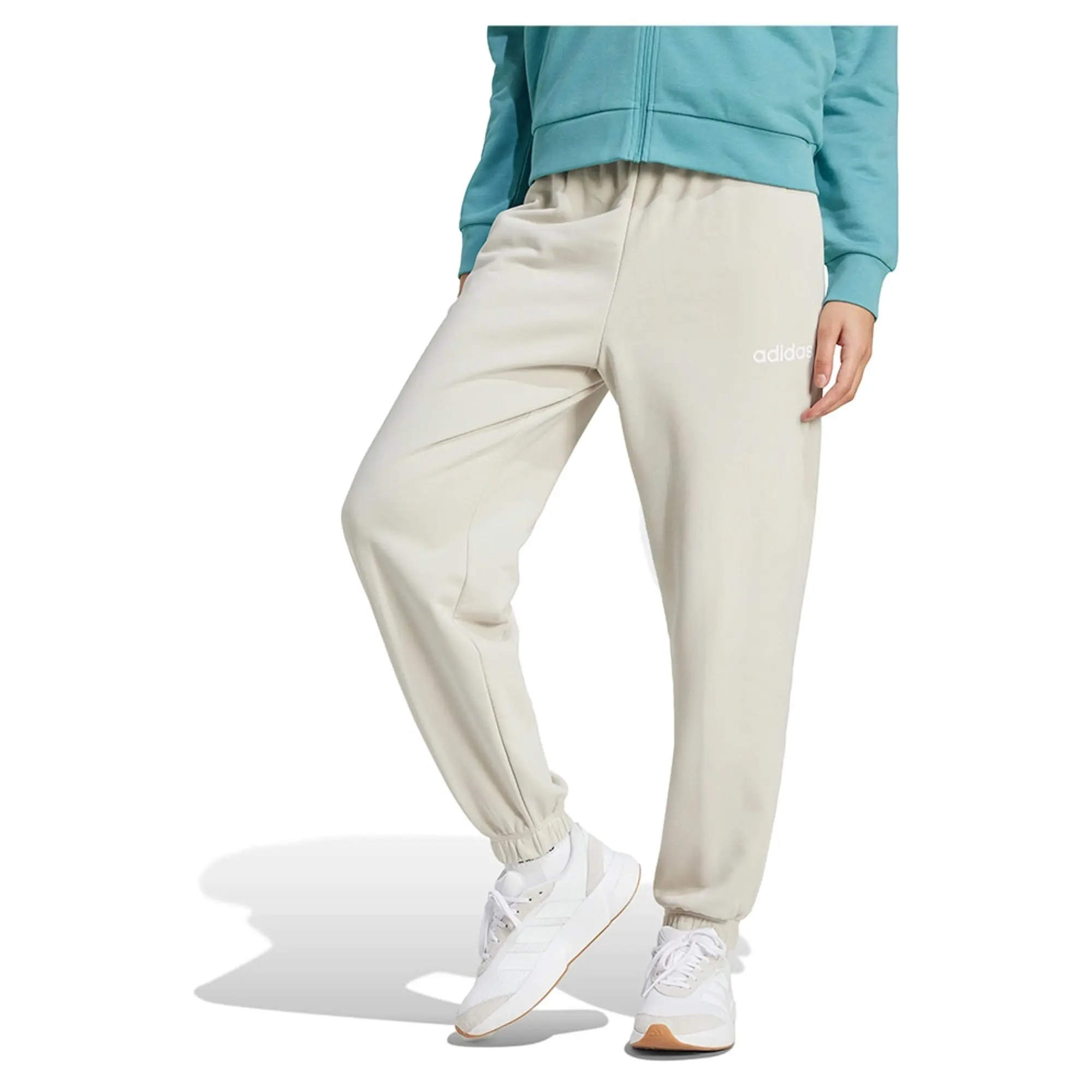 Adidas Essentials Linear French Terry Cuffed Joggers