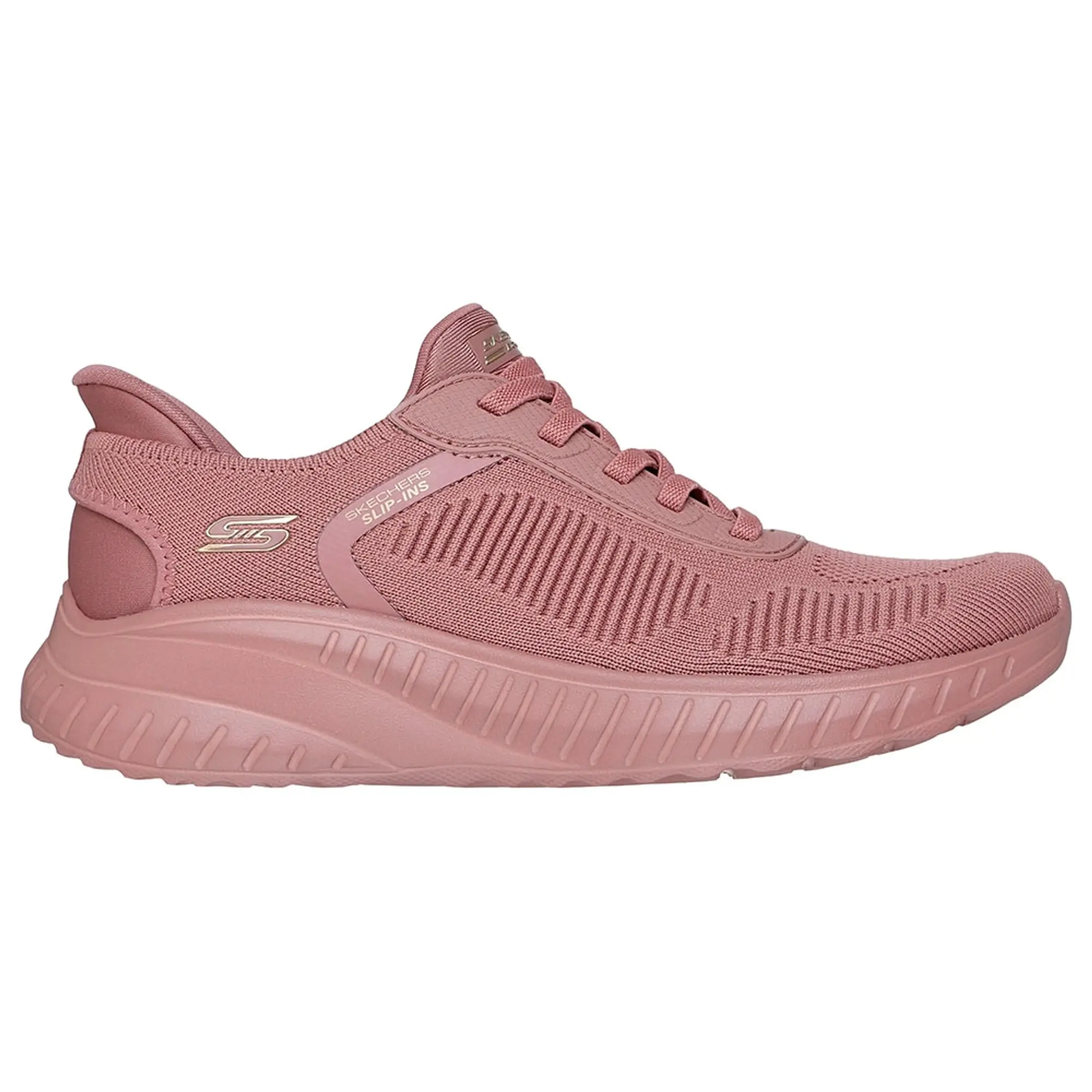 Skechers Women's Slip-ins: BOBS Sport Squad Chaos Sneaker in Rose