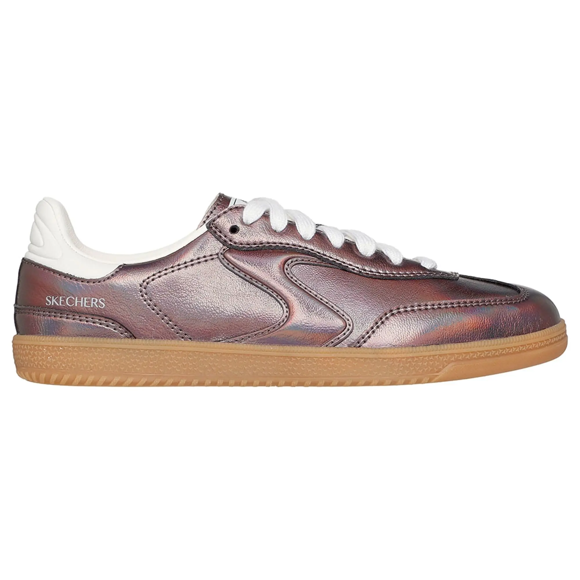 Skechers Women's Hotshot - True Iridescence Sneaker in Bronze