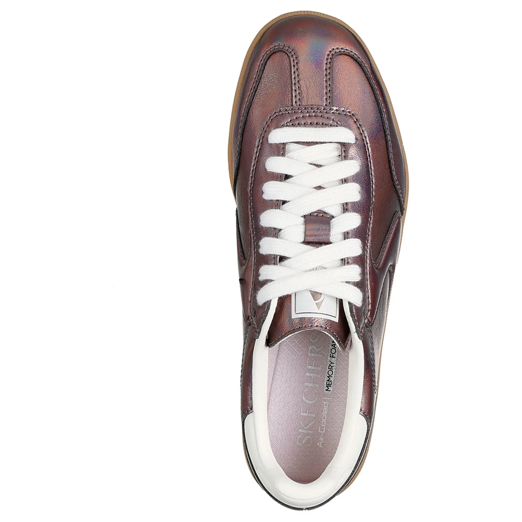 Skechers Women's Hotshot - True Iridescence Sneaker in Bronze