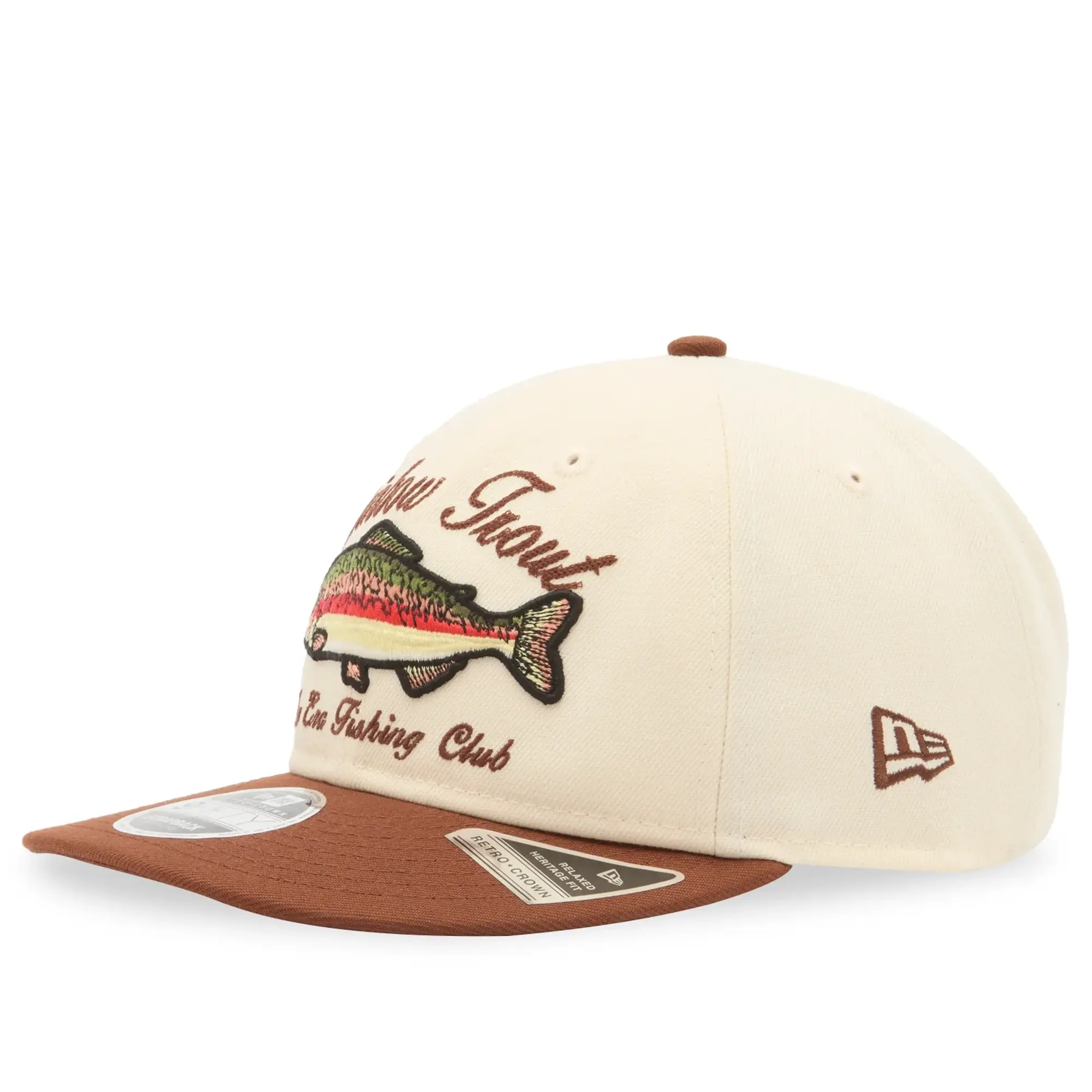 New Era Outdoor Pre-Curved Retro Crown 9Fifty Cap Natural