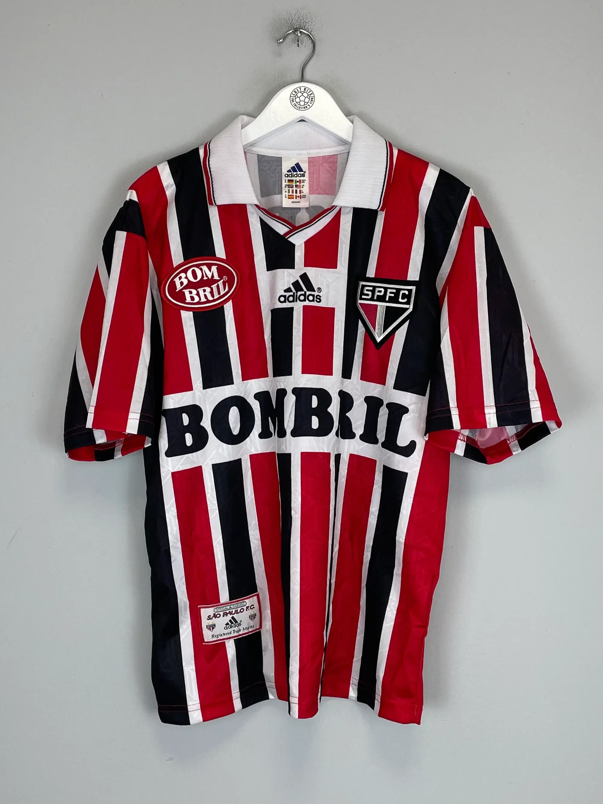 1997/98 SAO PAULO AWAY SHIRT (M) ADIDAS - CULT KITS