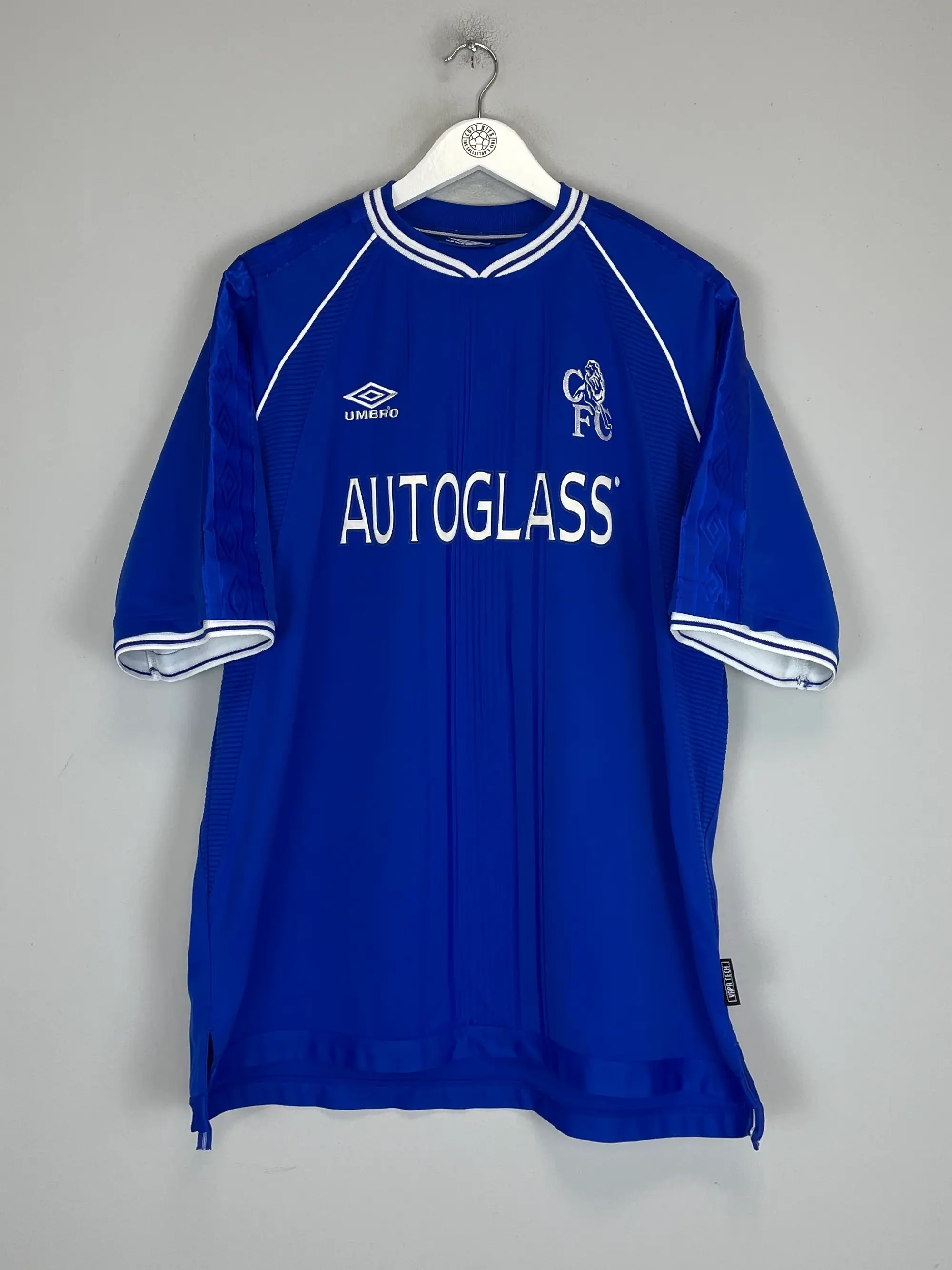 1999/01 CHELSEA ZOLA #25 HOME SHIRT (XXL) UMBRO - CULT KITS