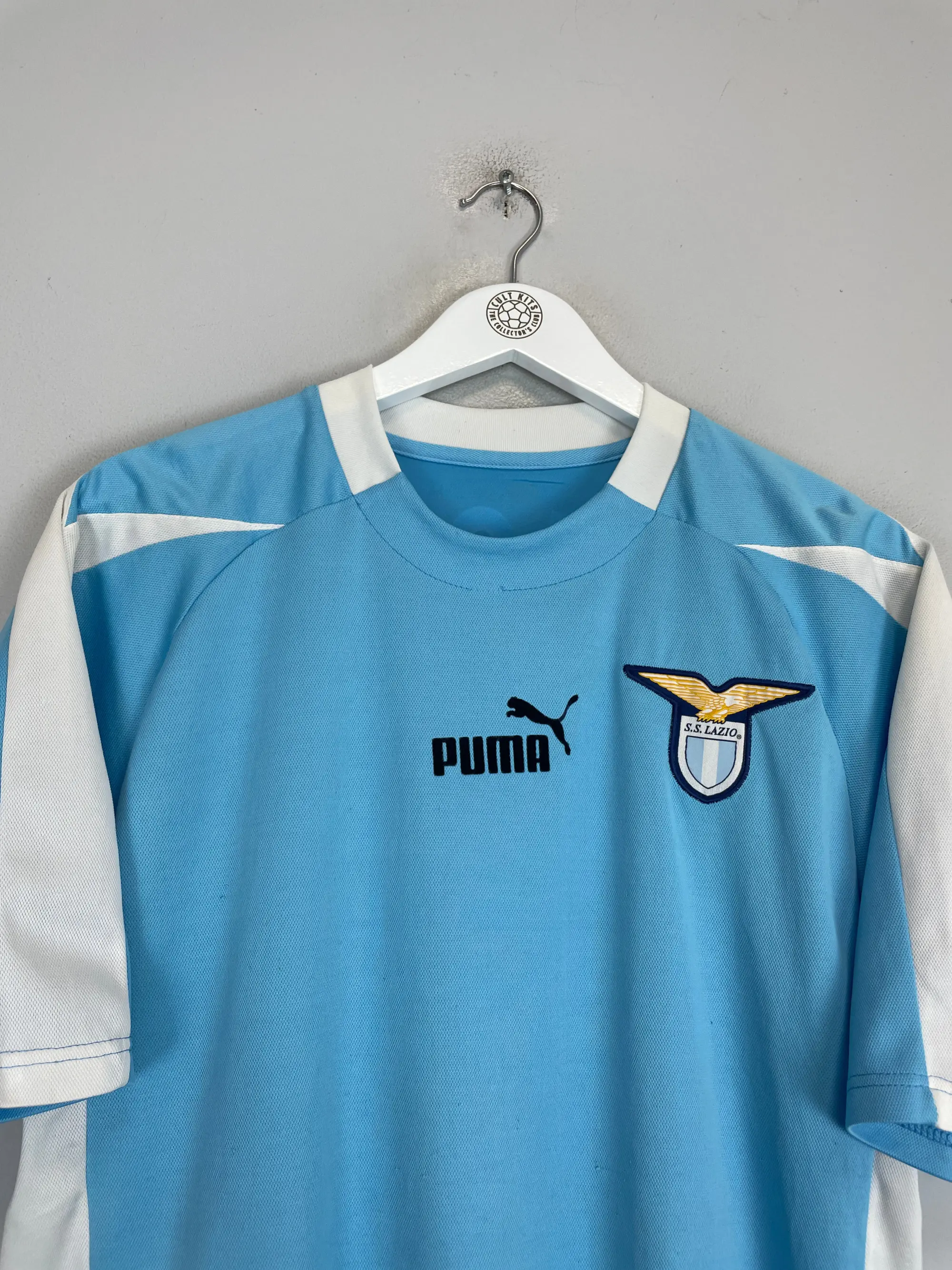 2003/04 LAZIO STAM #31 HOME SHIRT (L) PUMA - CULT KITS