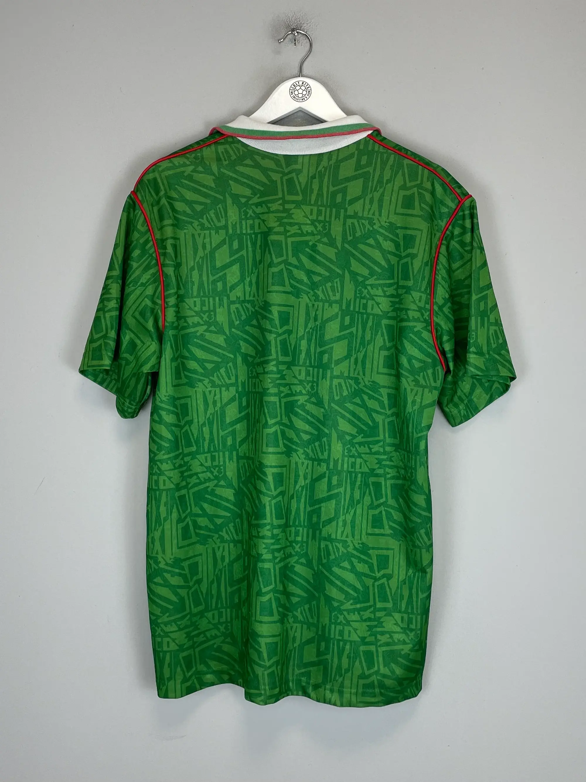 1994 MEXICO HOME SHIRT (L) UMBRO - CULT KITS