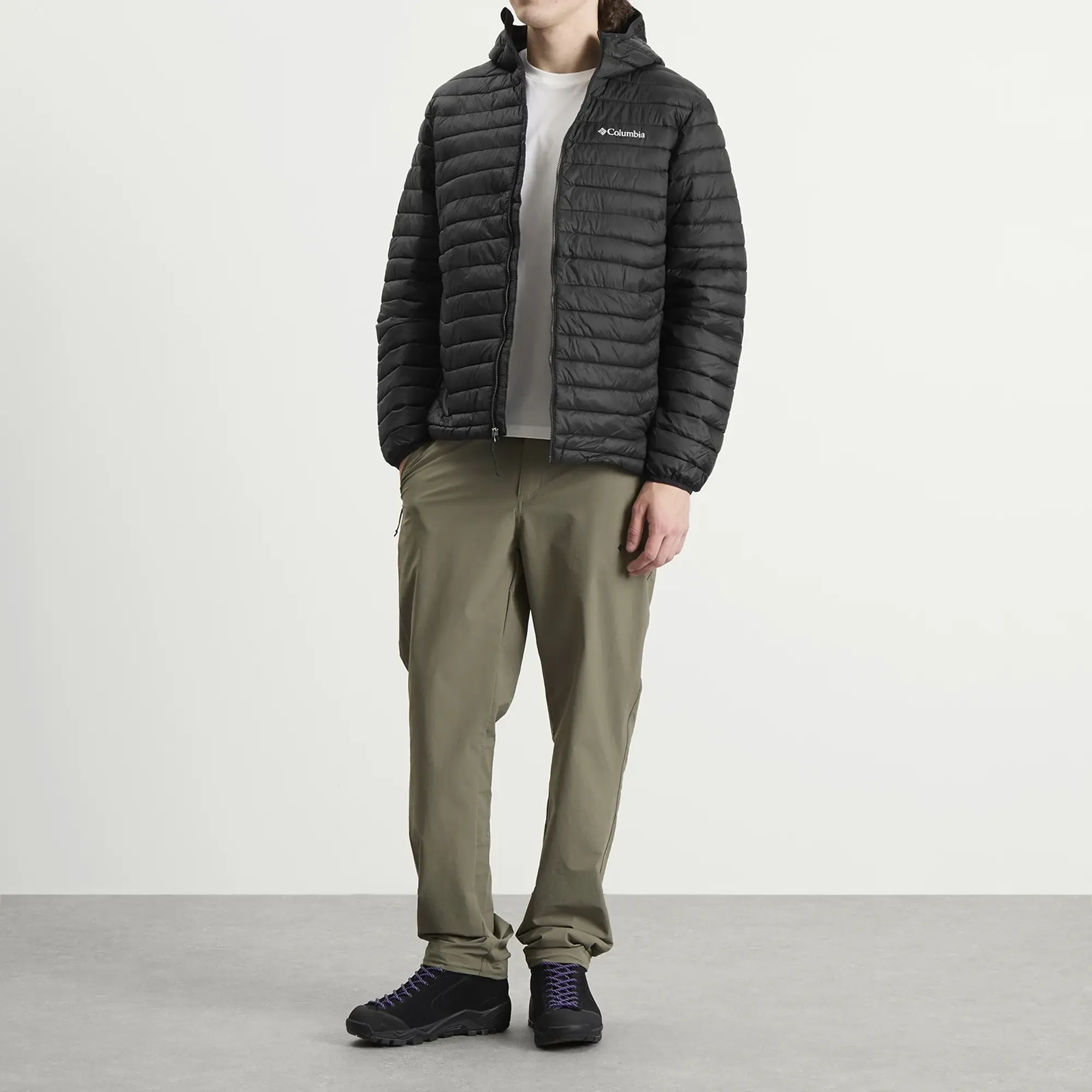 Columbia Men's Powder Pass™ Hooded Jacket Black