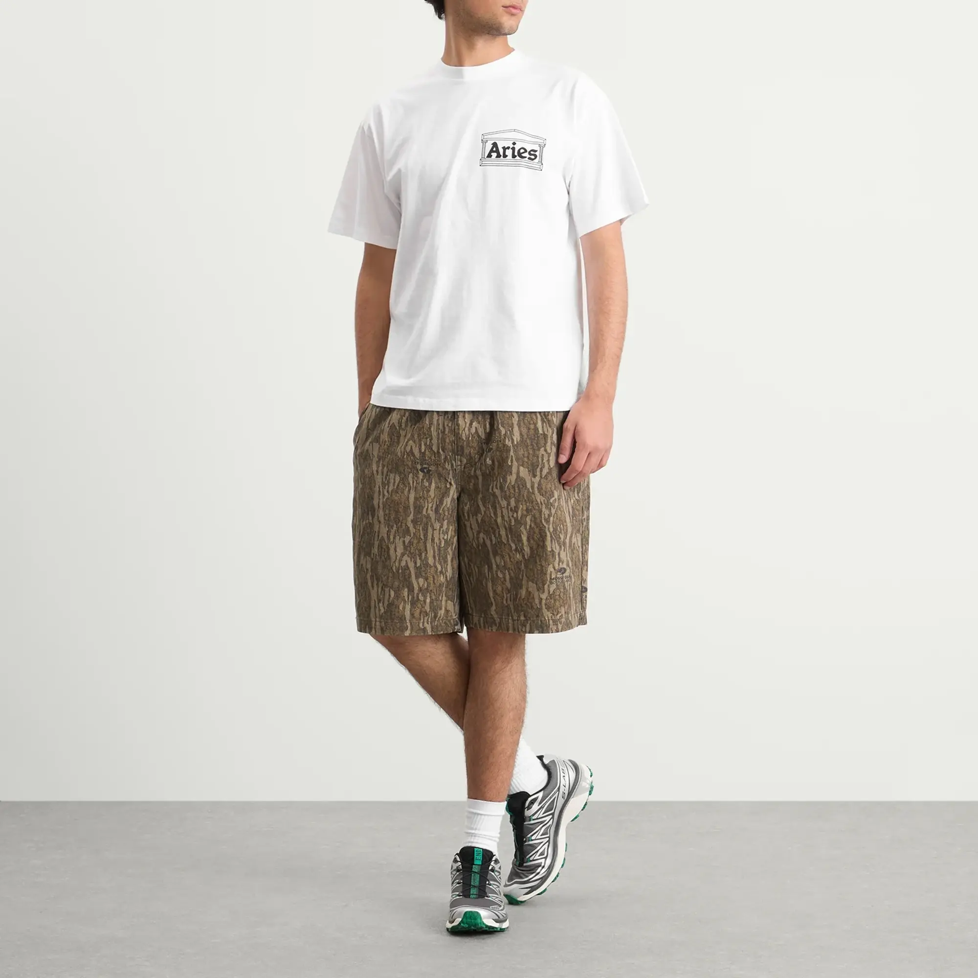 Aries Men's Temple T-Shirt White