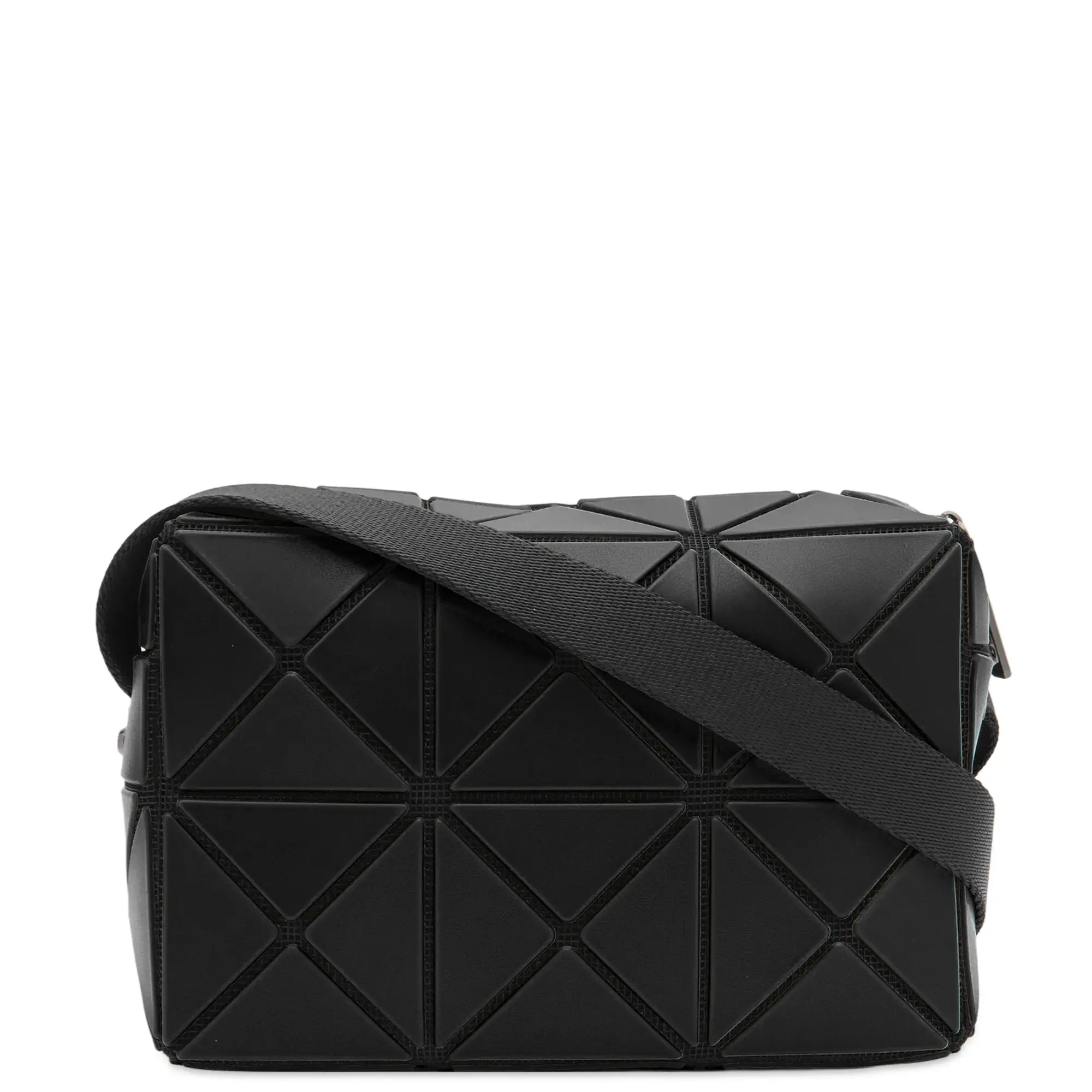 BAO BAO ISSEY MIYAKE Women's Cuboid Shoulder Bag Matte Black