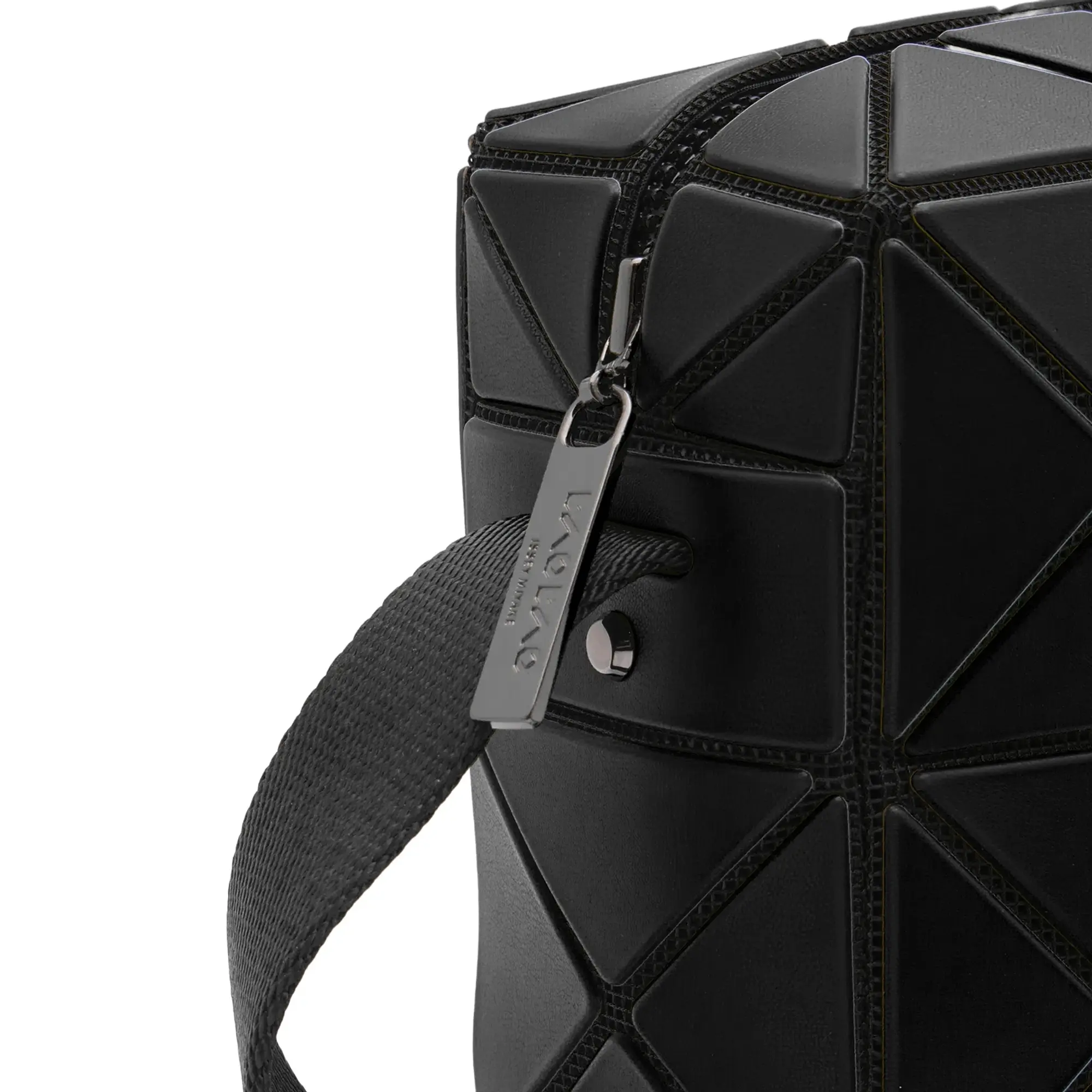 BAO BAO ISSEY MIYAKE Women's Cuboid Shoulder Bag Matte Black