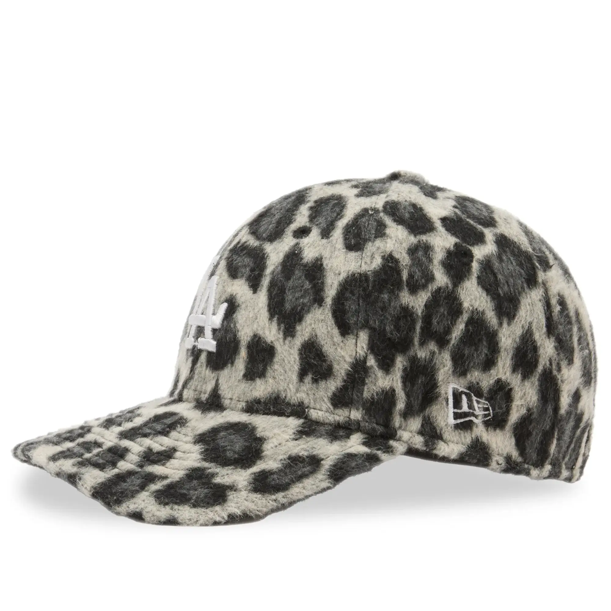 New Era Women's LA Dodgers Leopard 9Forty Adjustable Cap Black
