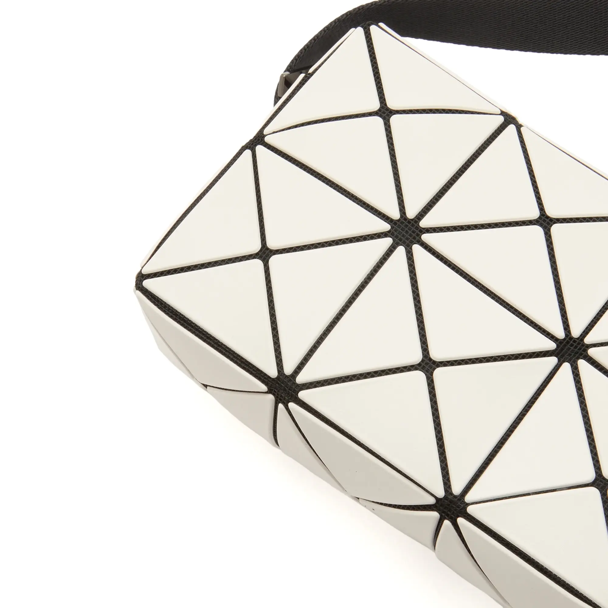BAO BAO ISSEY MIYAKE Women's Cuboid Shoulder Bag Off White