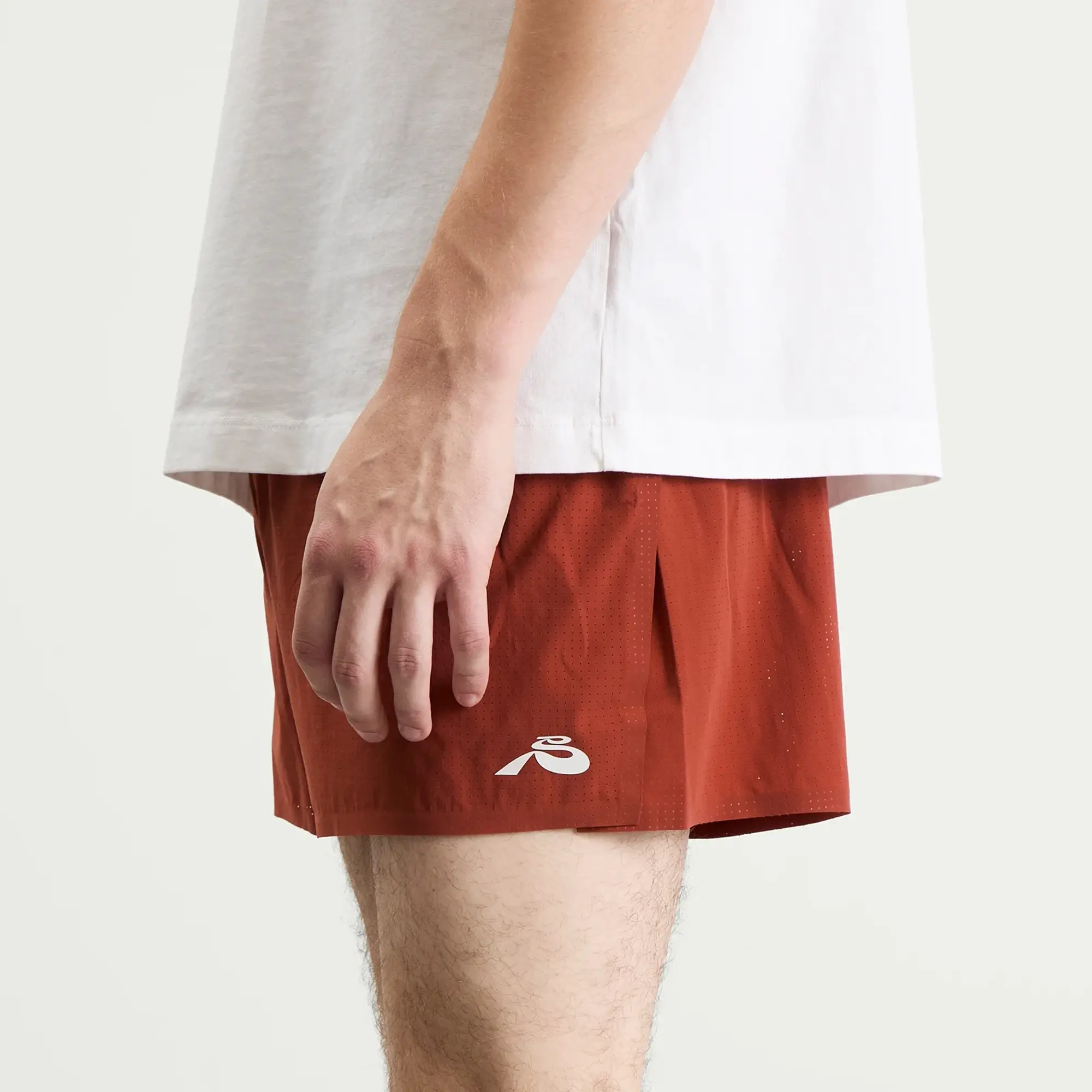 Bandit Men's Vento™ Mens 3" Split Run Short Rust