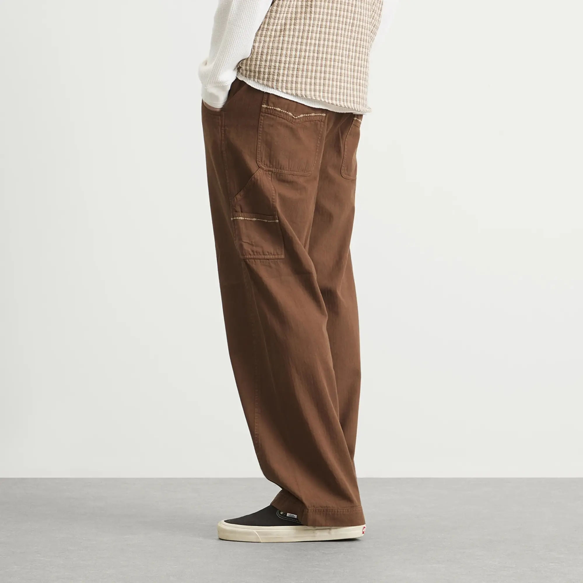 ACMH by Magic Castles Men's Grafter Pant Coffee Brown