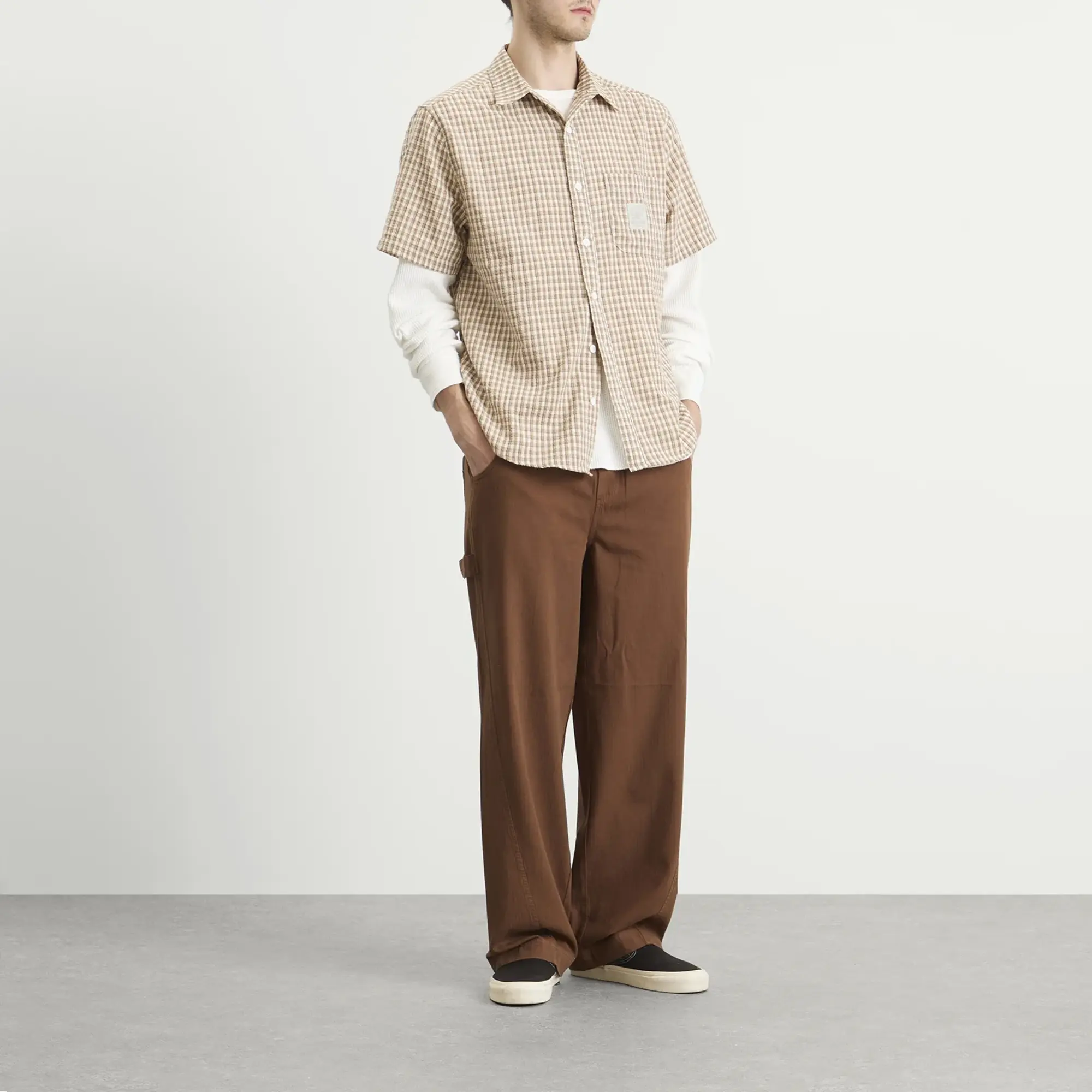ACMH by Magic Castles Men's Grafter Pant Coffee Brown