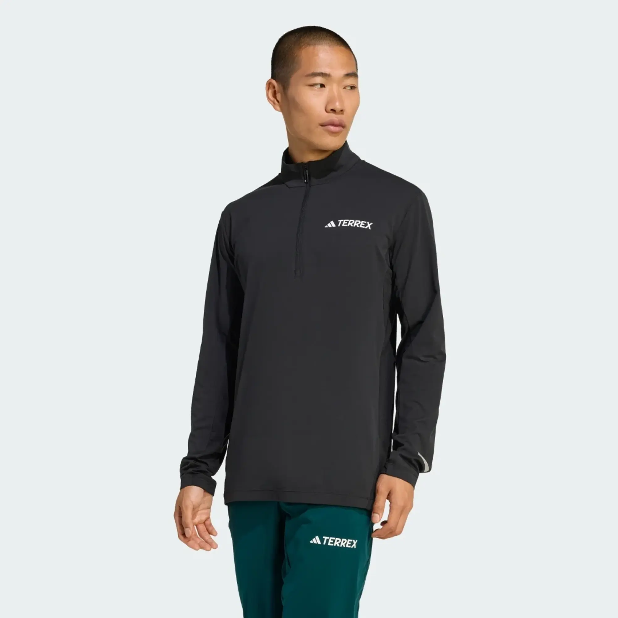 adidas Terrex Xperior Half-Zip Long-Sleeve Top