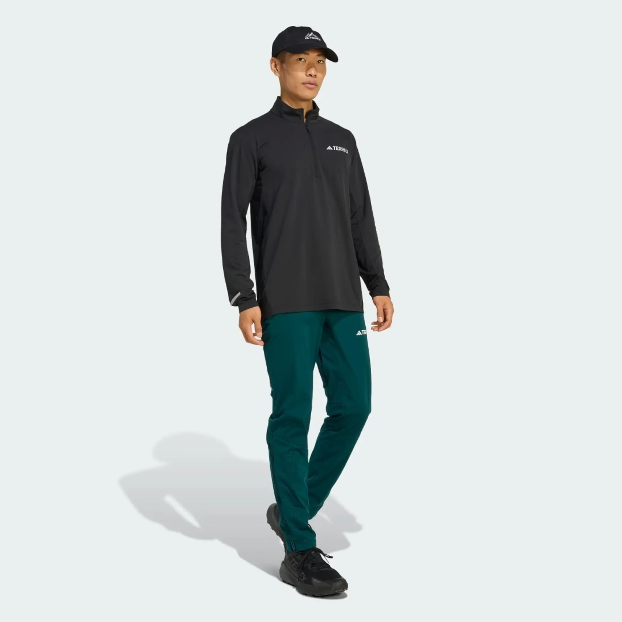 adidas Terrex Xperior Half-Zip Long-Sleeve Top