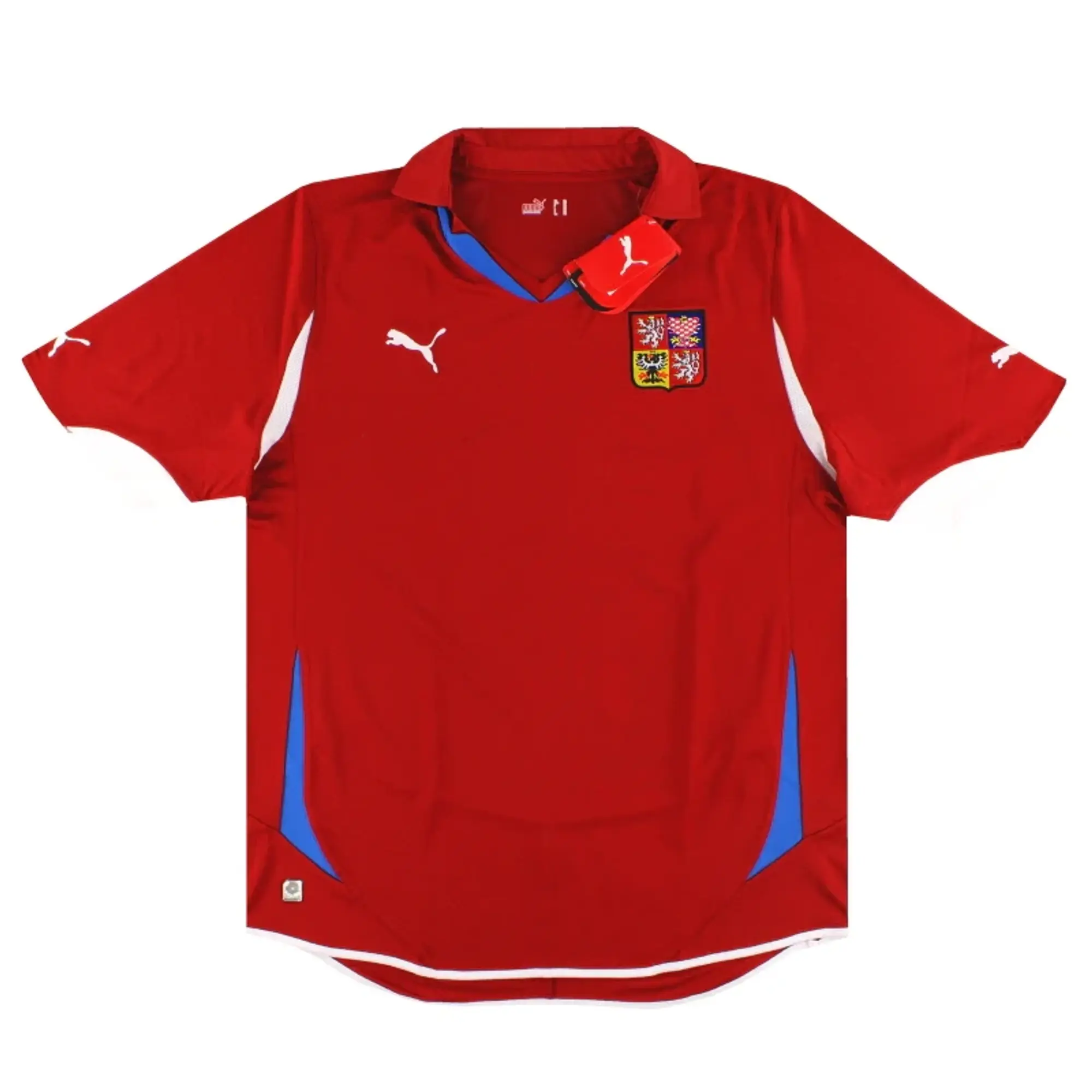 2010-11 Czech Republic Puma Home Shirt *w/tags* XL - Czech Republic / w/tags 