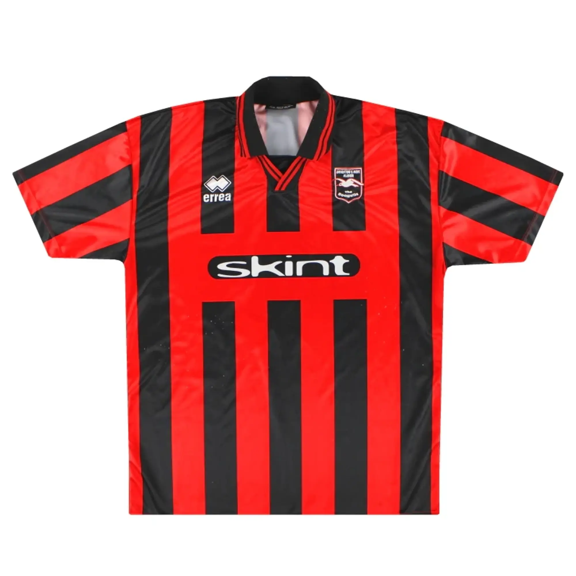 1999-02 Brighton Errea Away Shirt XL - Brighton and Hove Albion / Very Good 