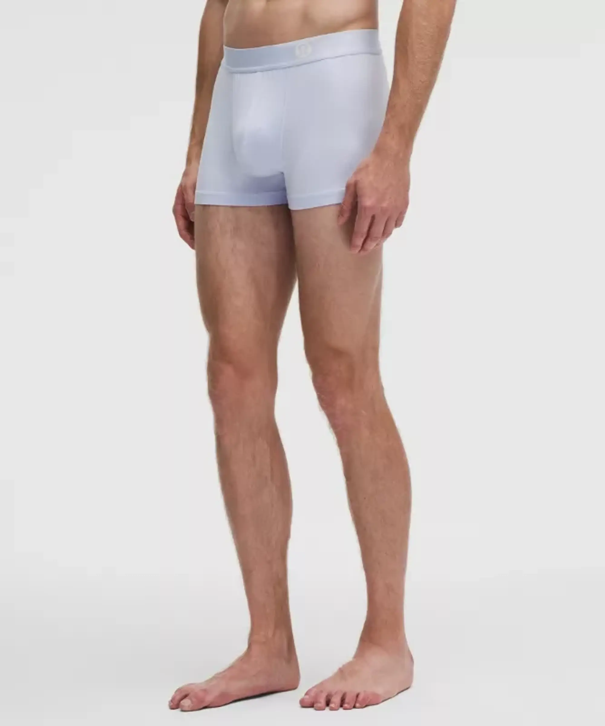 lululemon – Men's Always In Motion Boxers Briefs – 3" – Color Blue – Size Large